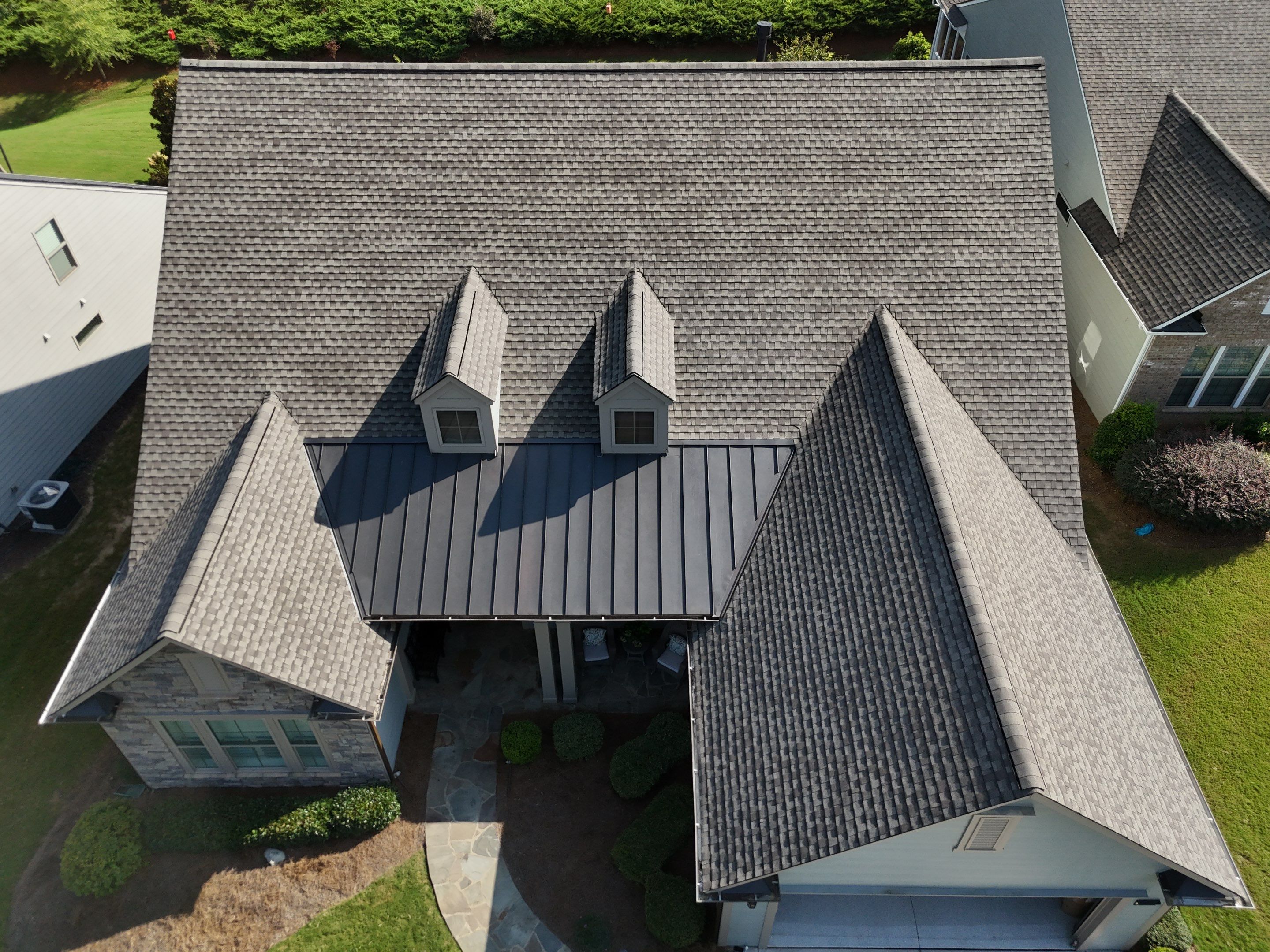  Ventura Place  Hoschton Roof Replacement  by Dom Roofing & Restoration
