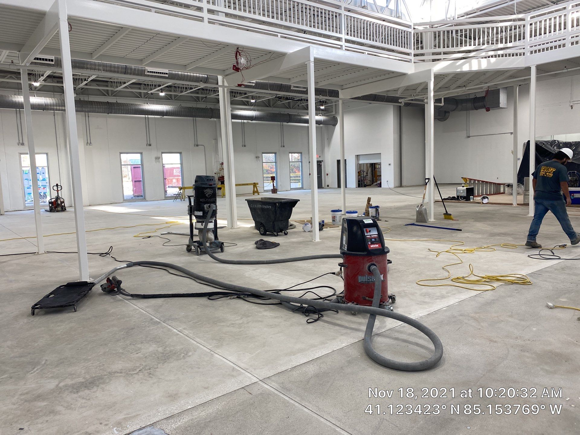 Concrete Coating at Spiece Fieldhouse by Knot Just Decks