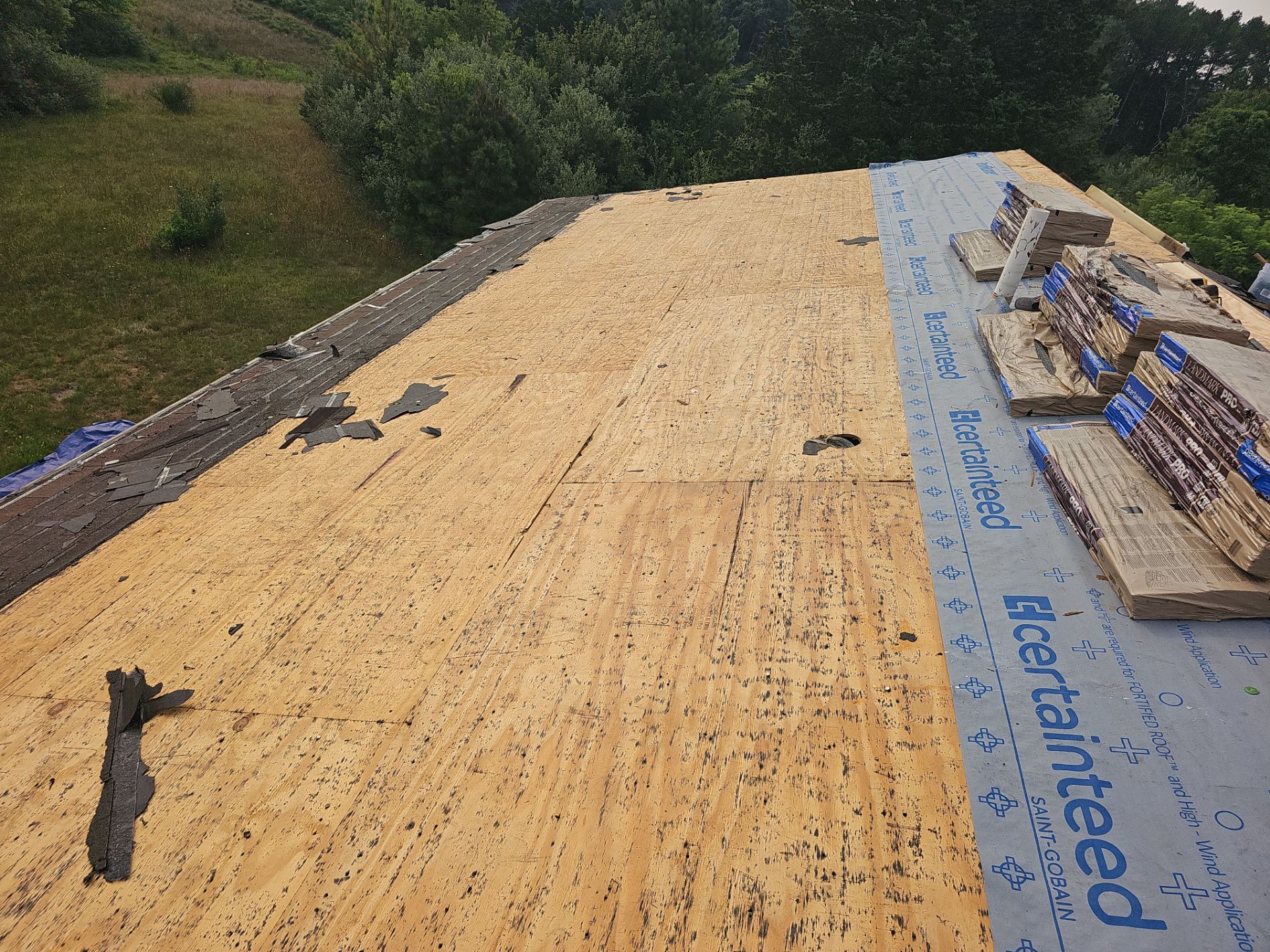 Roof Replacement - Colonial Slate by Winchester Roofing