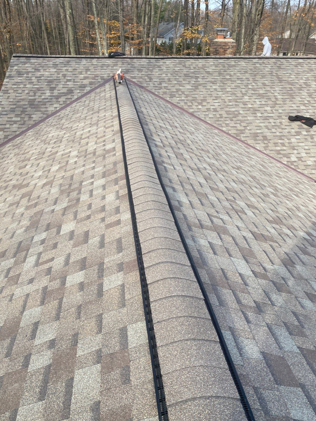 Residential Roofing Installation using Owens Corning Duration, Driftwood by Absolute Roofing and Construction