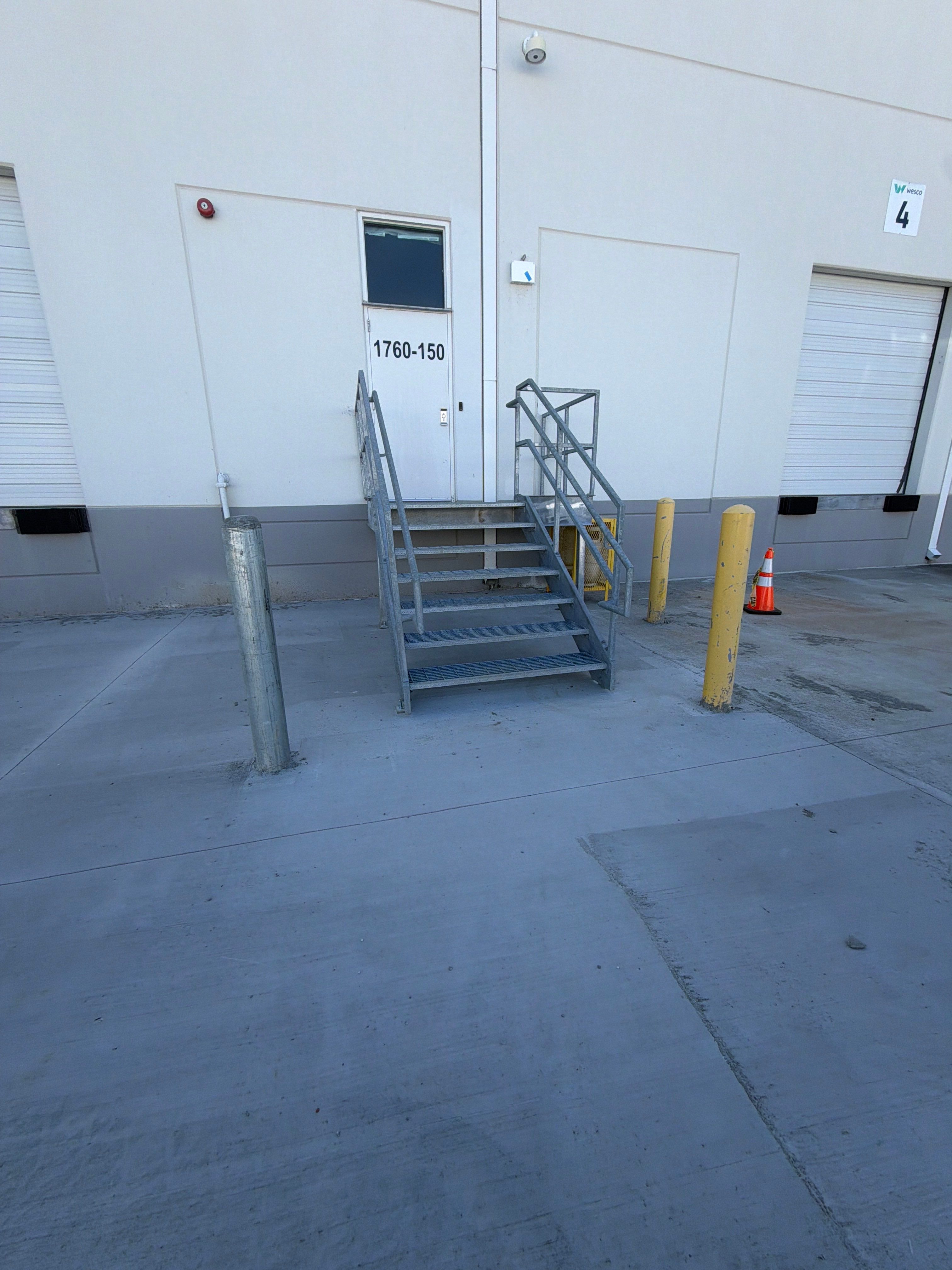 Exterior Commercial Improvements – Parking Lot & Wall Painting by Billy Weatherspoon Contractor