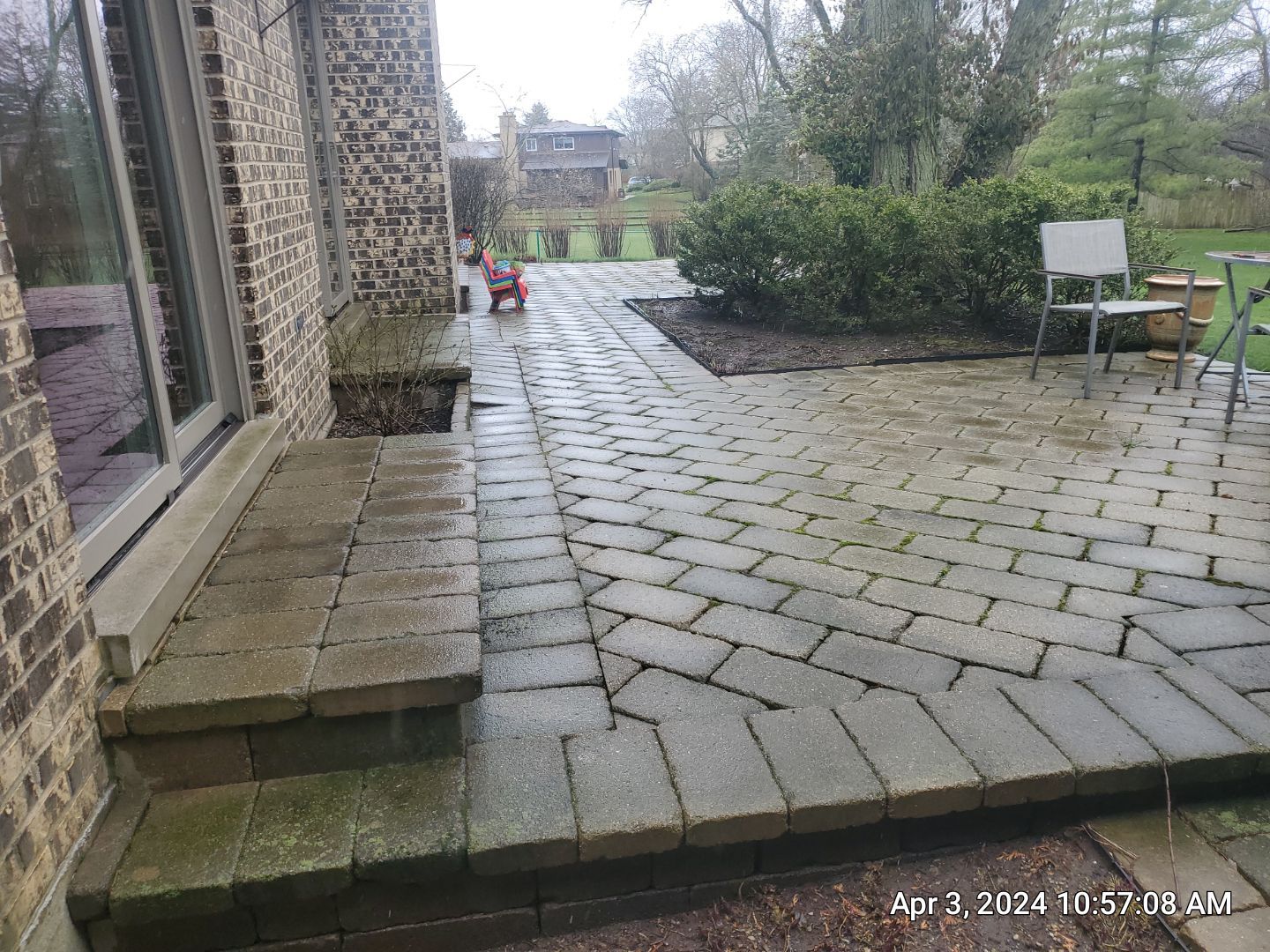 Brick paver clean, sand and seal.  using Surebond SB-1300 by Northern Power Washing LLC.