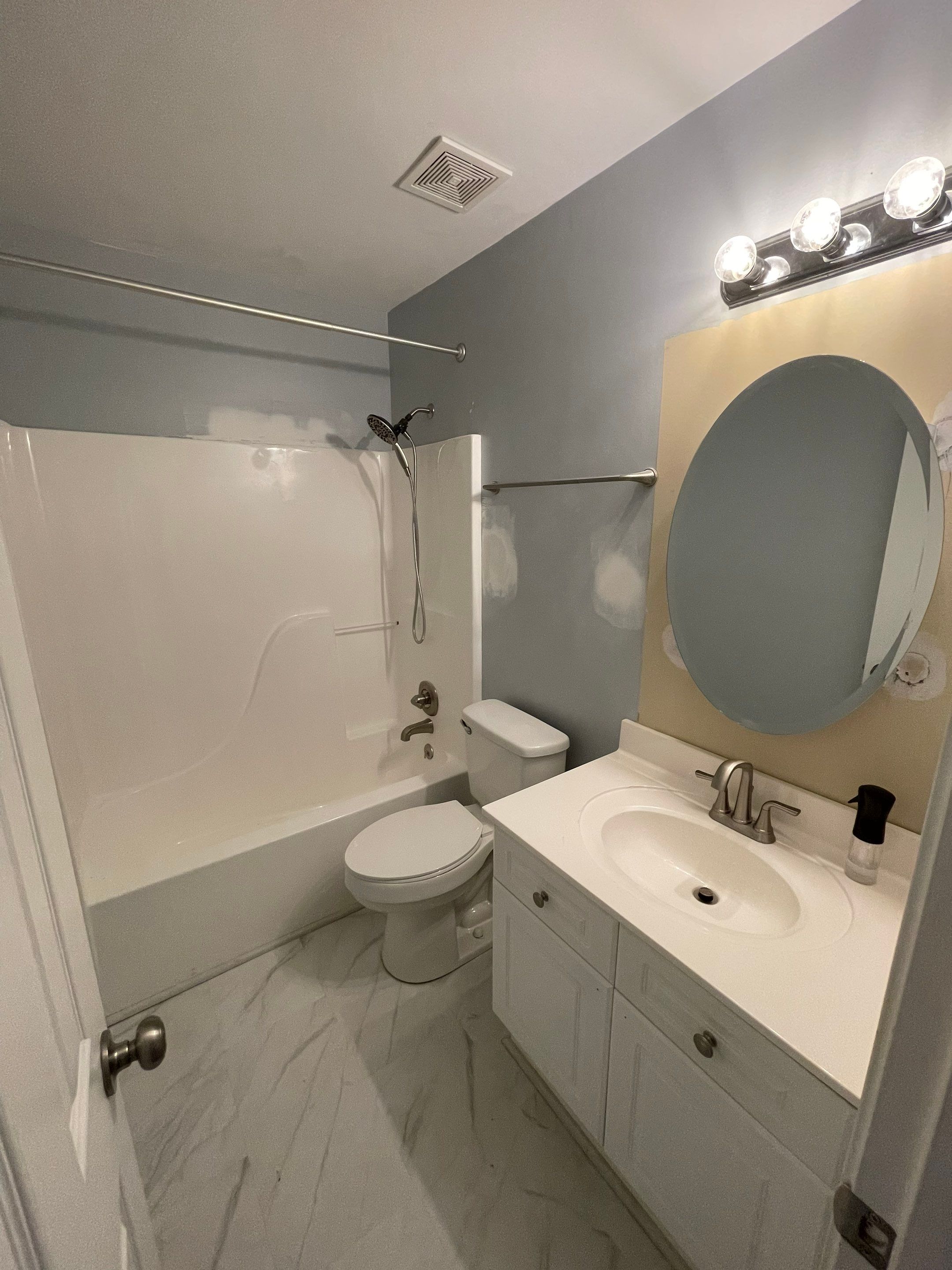 Hickory Point - Bathroom Update by Pillar and Pine