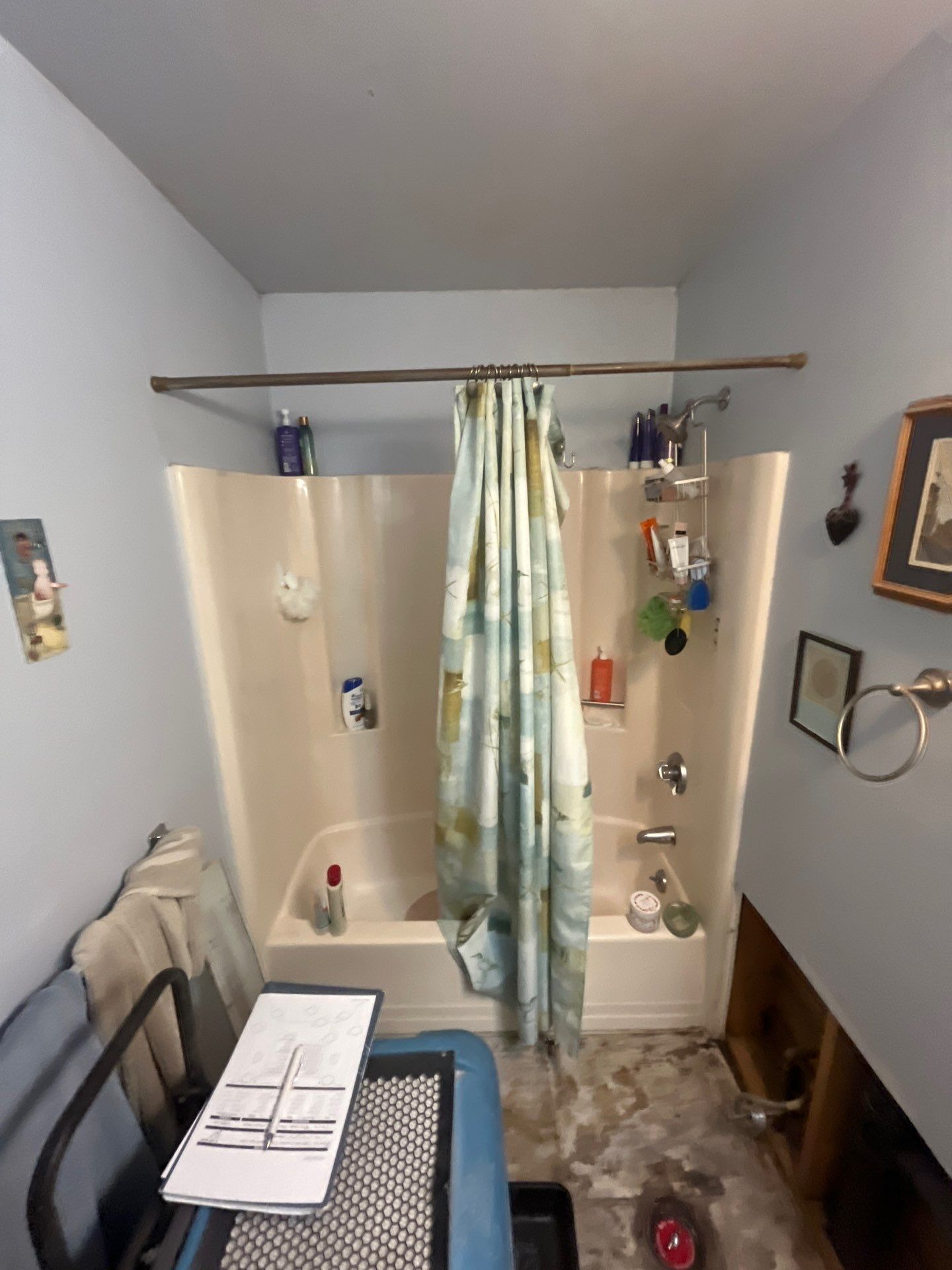 Tub to Walk-In Shower Conversion in Naugatuck, CT by Yankee Home Improvement