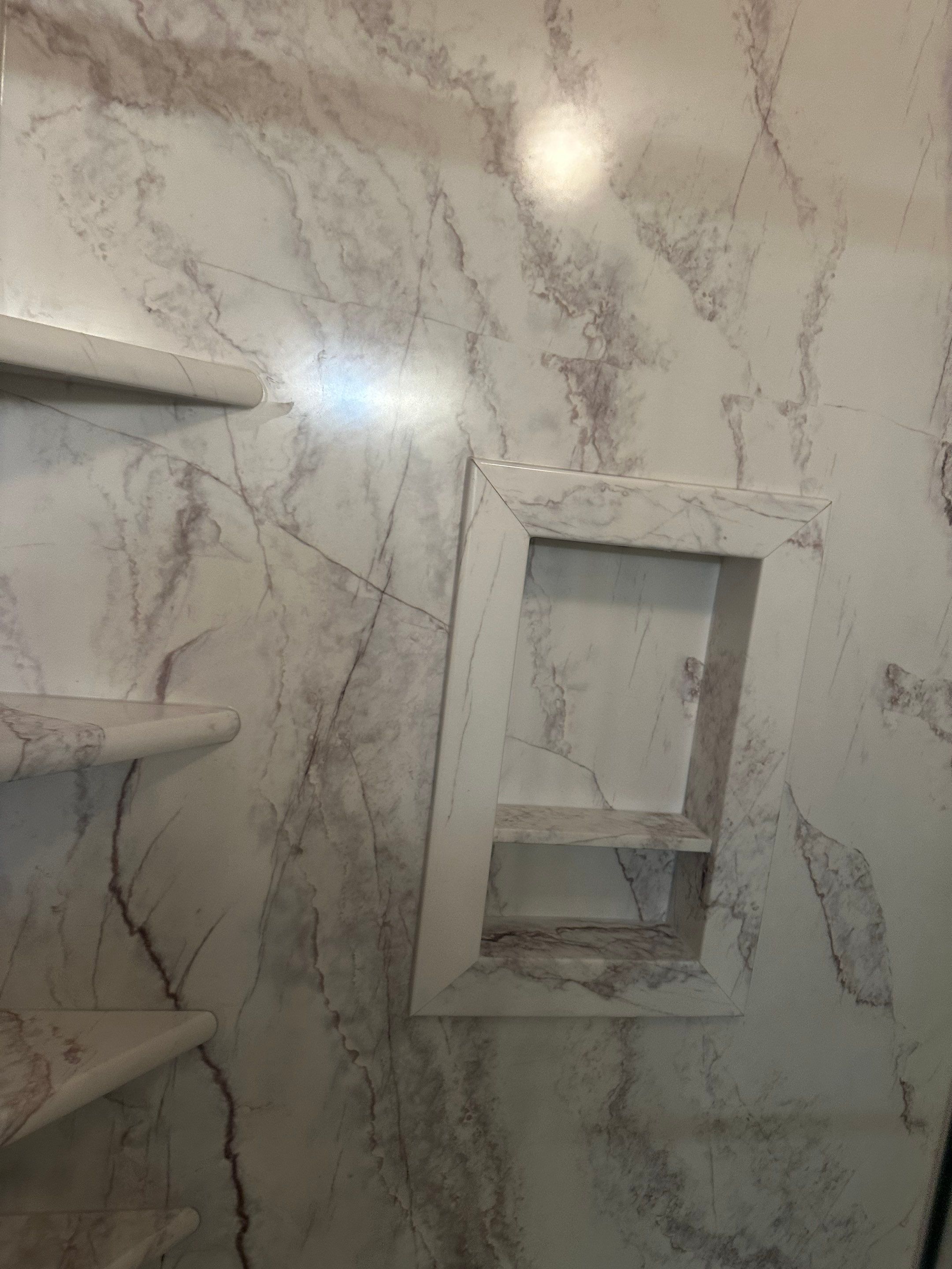 Tub to Walk in Shower and new Flooring in Austin, 78732 by Lane Lauritsen - The Hill Country, Texas