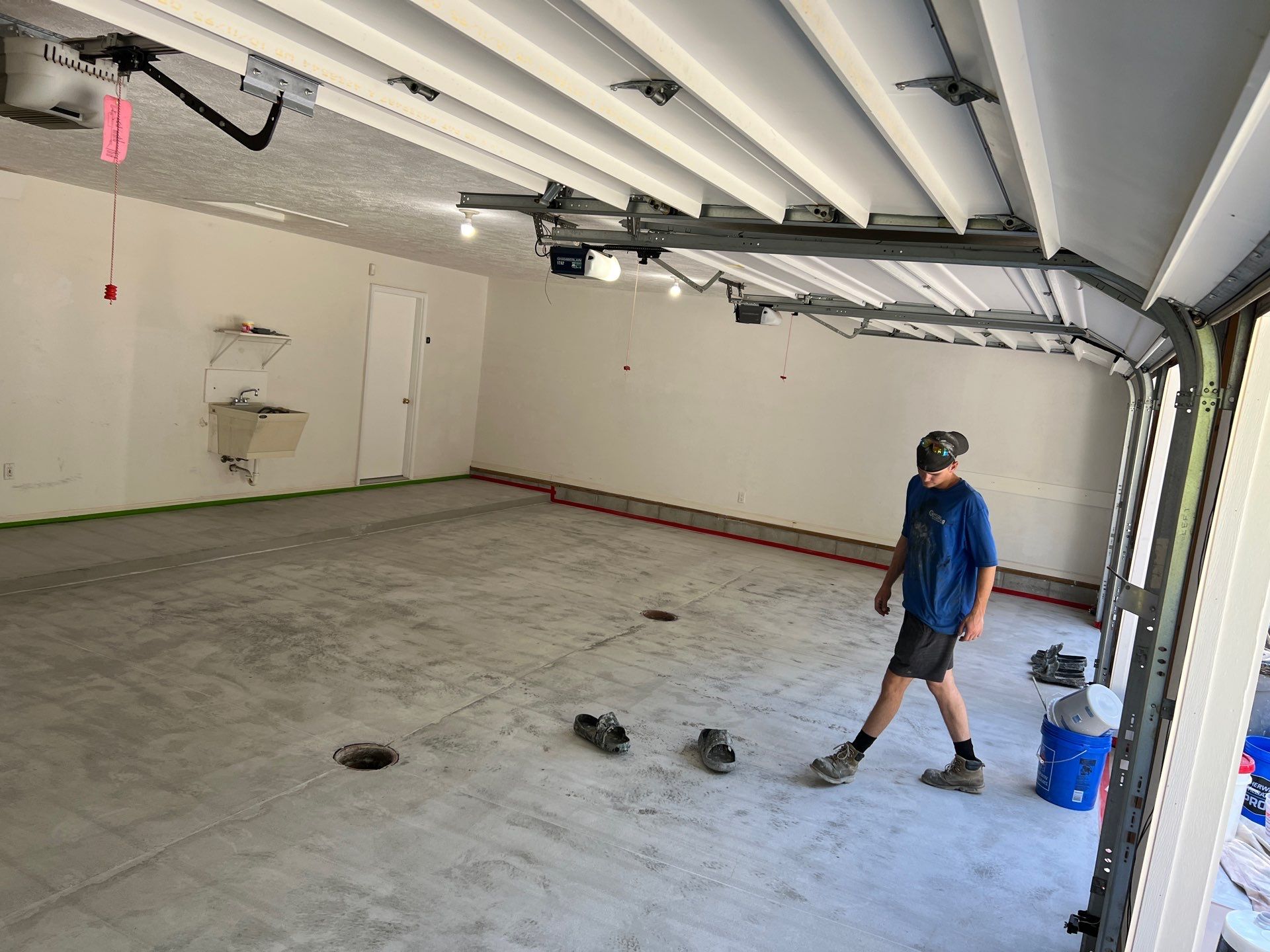 Epoxy Floor!! by Gordon Painting