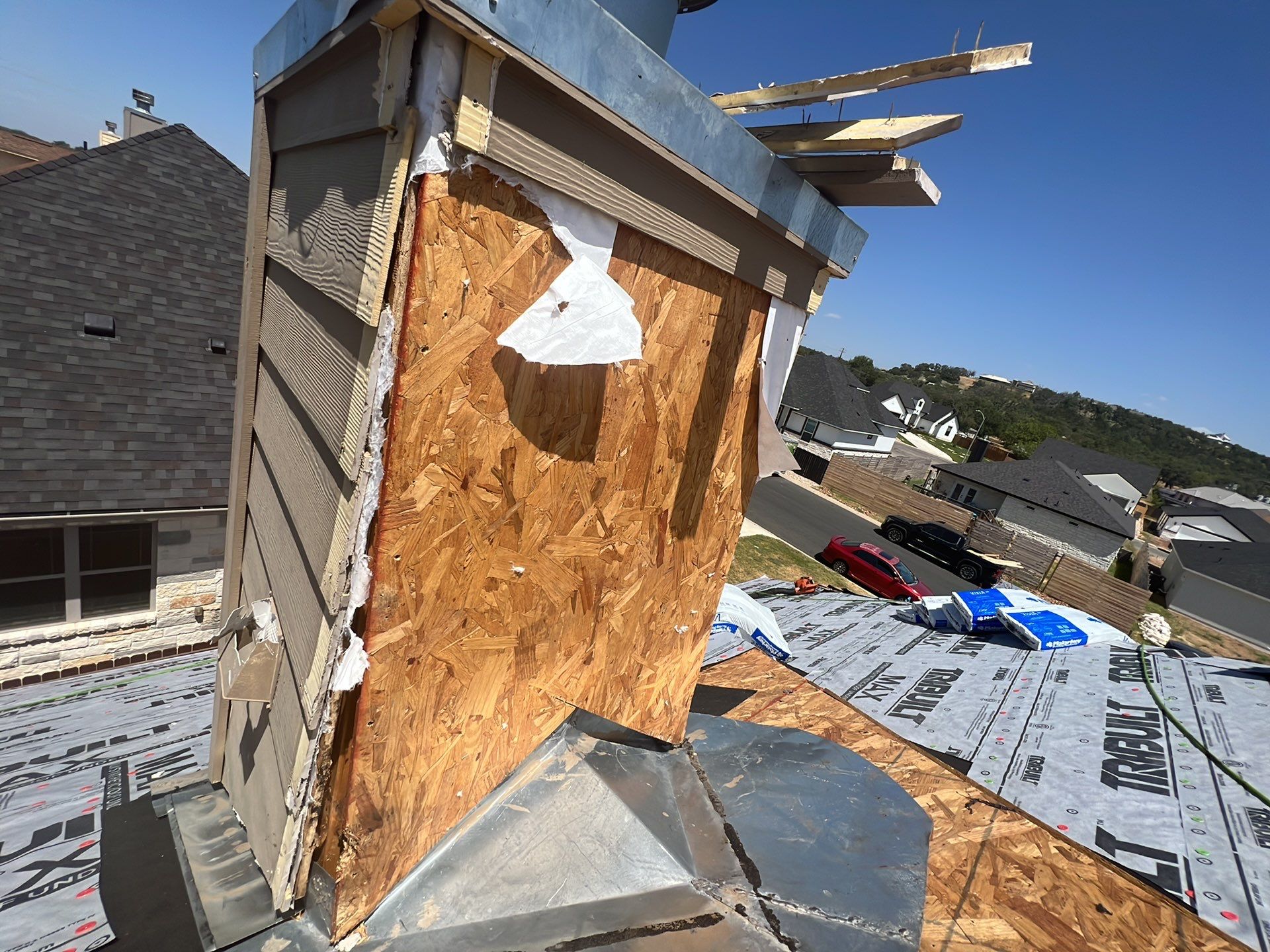 Fredericksburg Residential Roof Replacement and Custom Cedar Privacy Fence by Caliber Restoration LLC