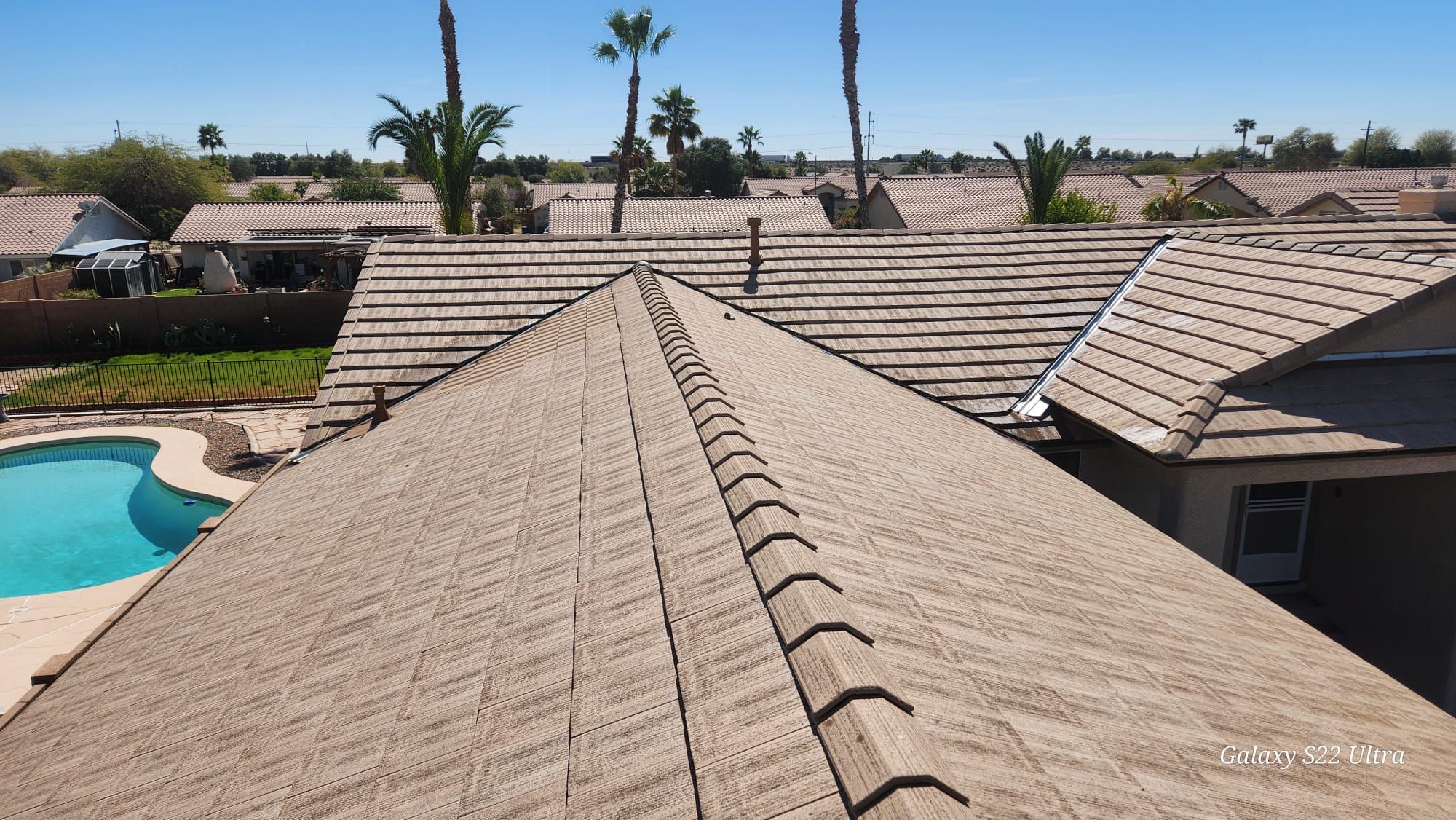 Savannah Beige Concrete Tiles by Reimagine Roofing