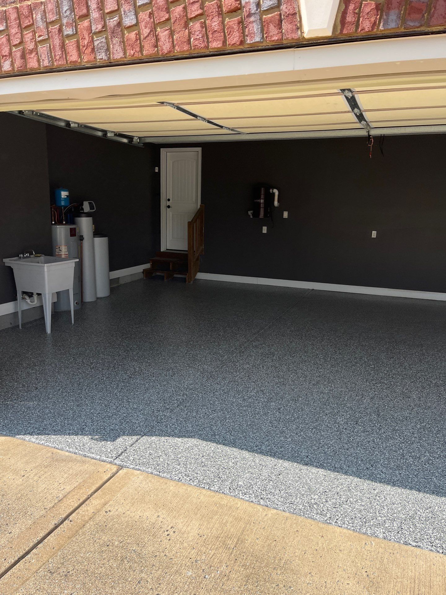 Garage Floor Coating using Wombat by My Garage Floor Guys