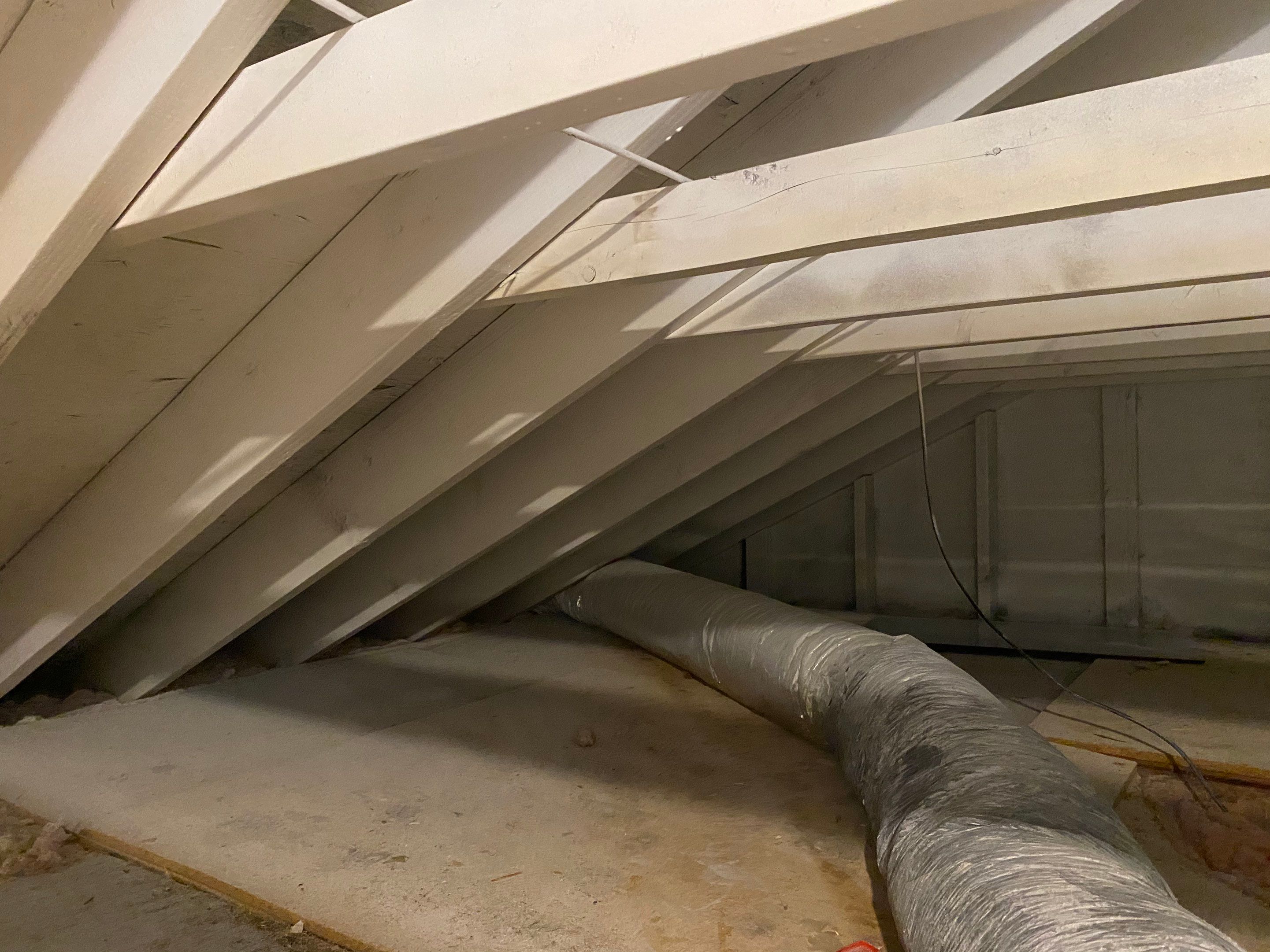 Attic Mold Remediation Job in Vernon Township, NJ by Pure Service Pro, LLC 