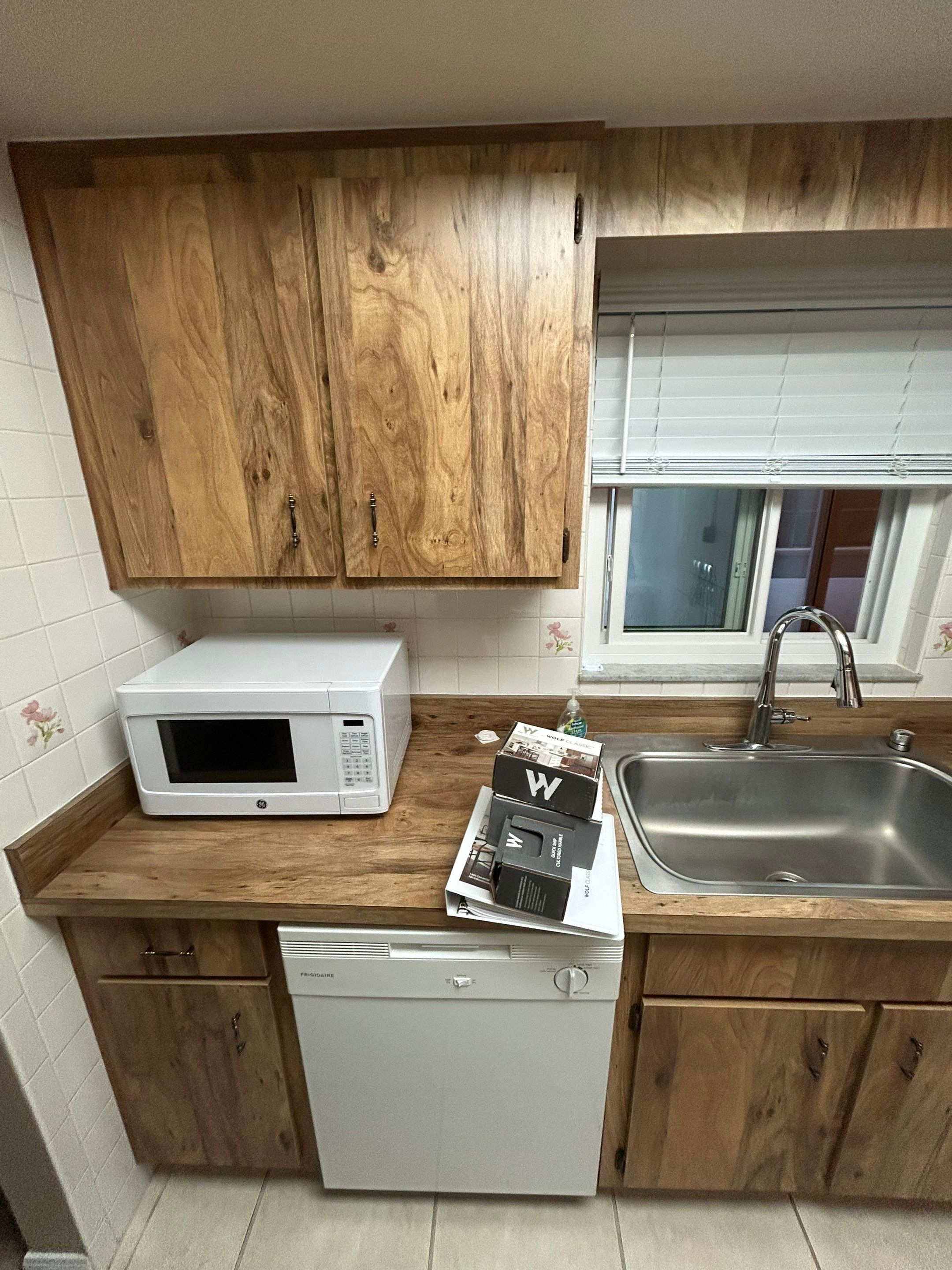 New Sandstone Cabinets with Quartz by Kitchen Tune-Up Lake Mary