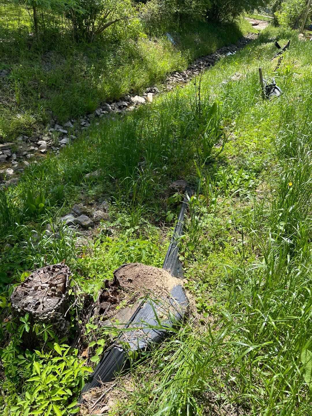 Treated Pine Deck  by Roberson Construction LLC