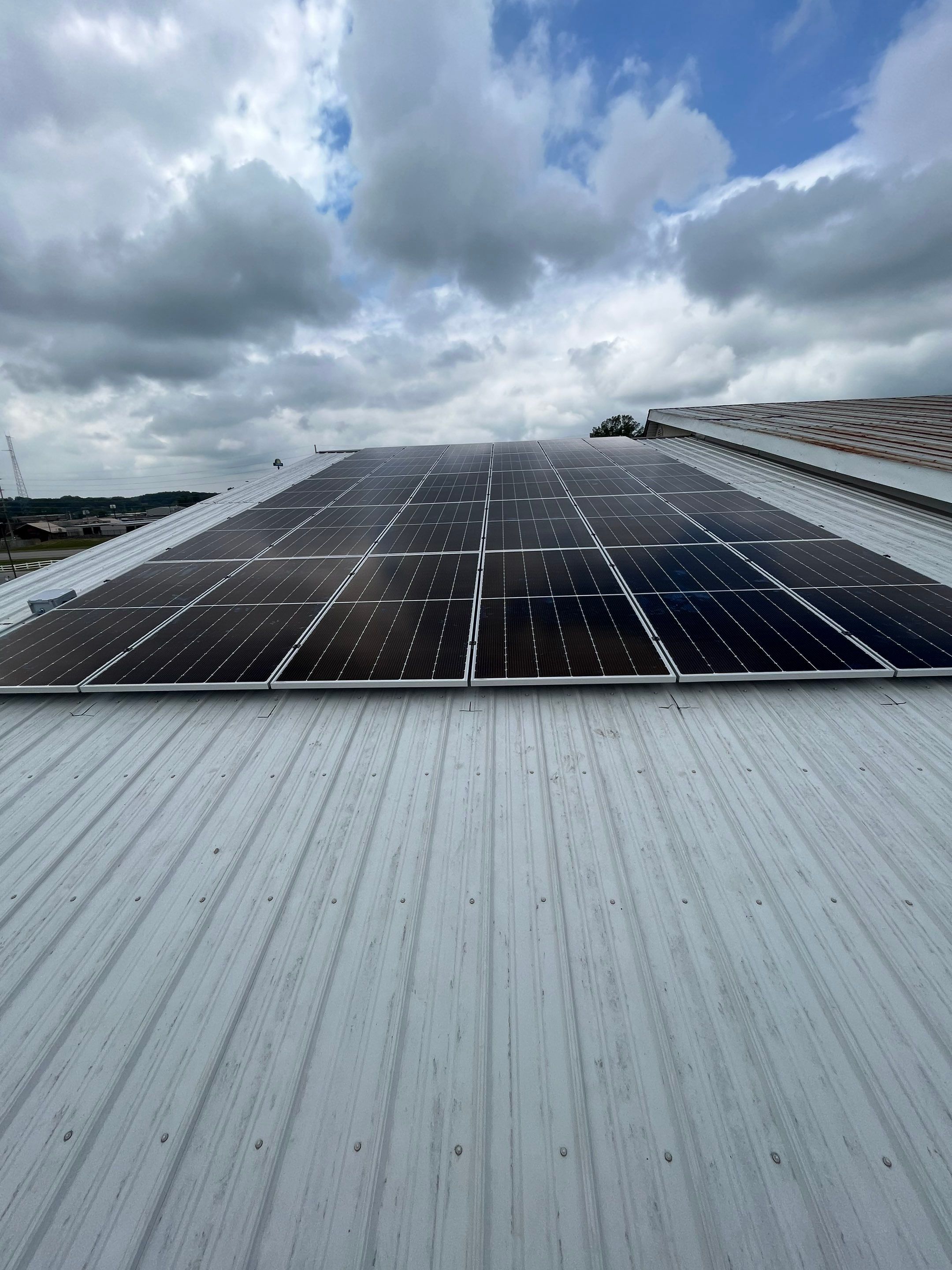 Project in Glasgow by Green Wave Solar 