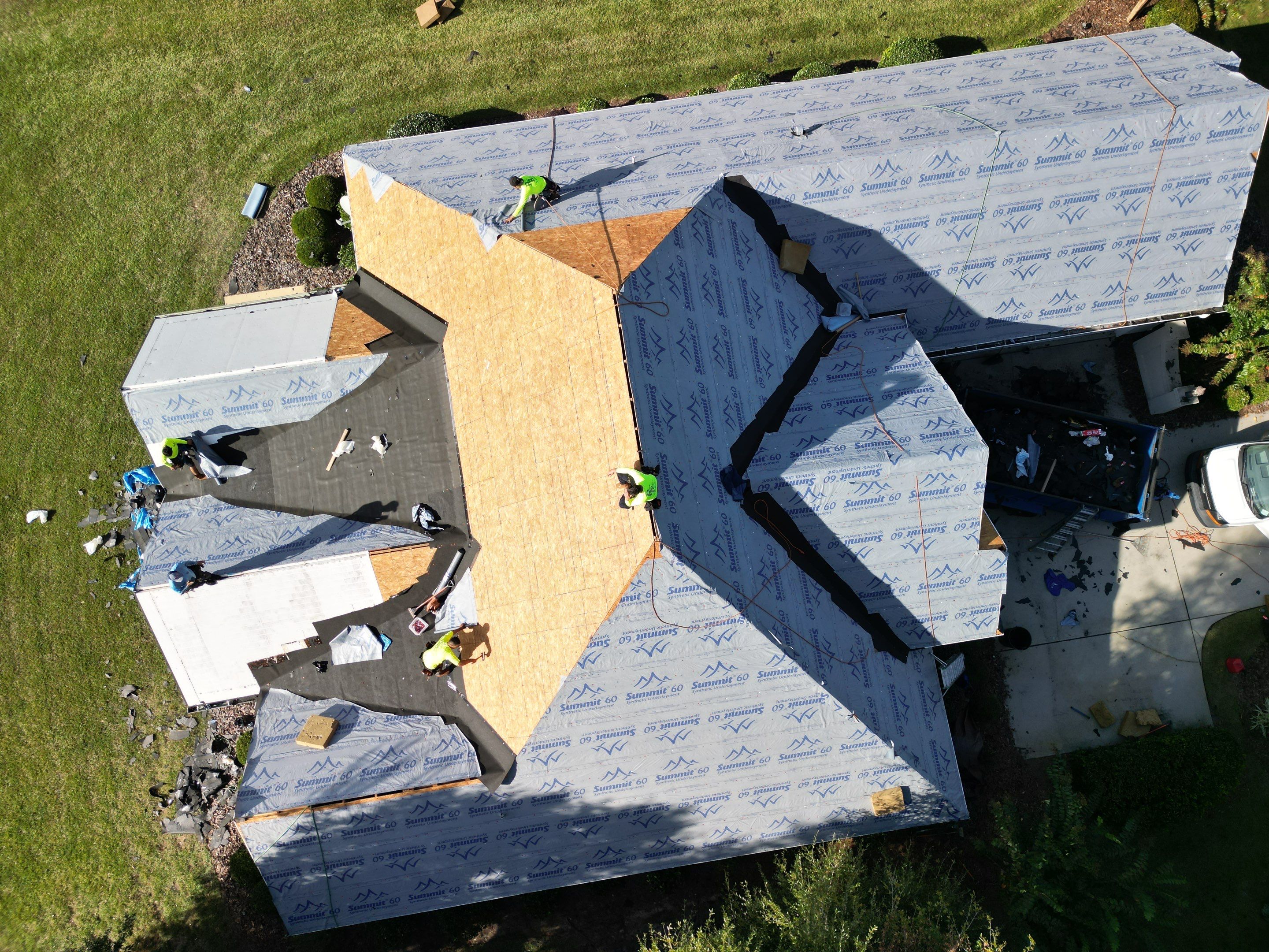 Residential Roofing Installation using Atlas Pinnacle Pristine Pewter by Talya Roofing
