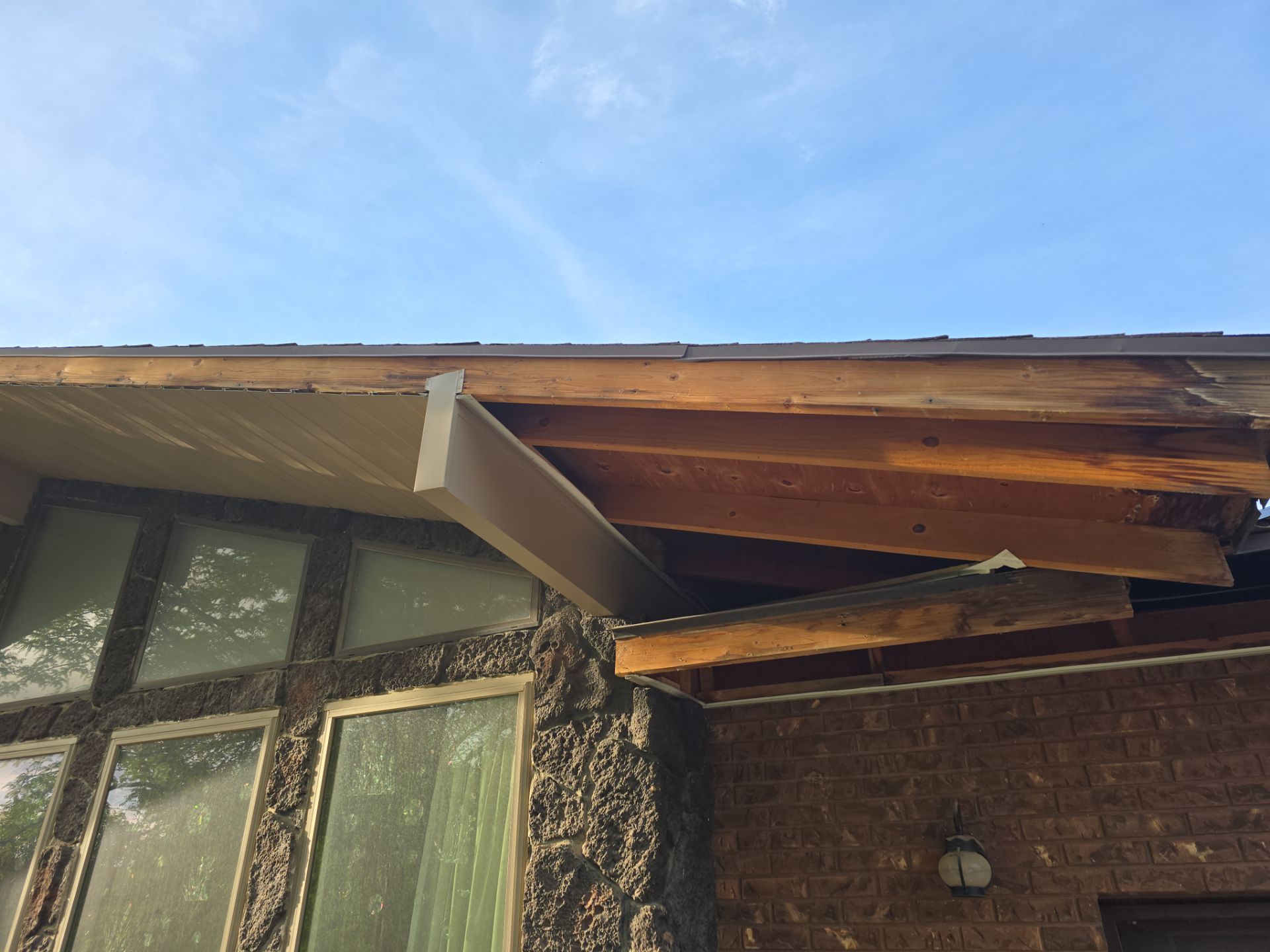 Project in South Weber by Emerald Gotcha Gutters 