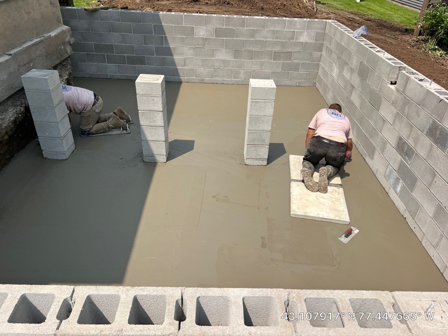 Block Foundation Addition  by NG Masonry & Construction LLC