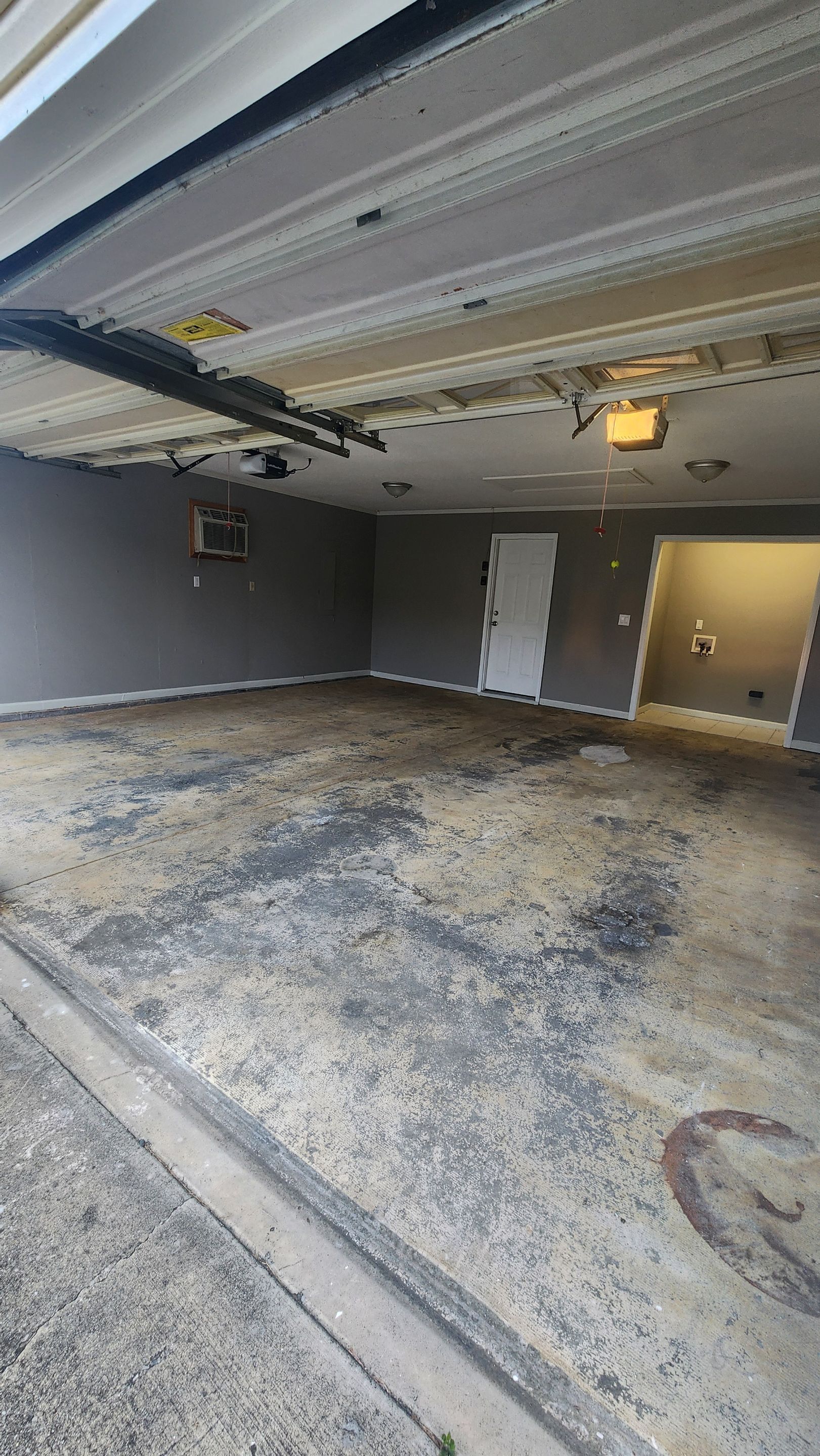 Garage transformation with wombat flake  by Opus Renovations 