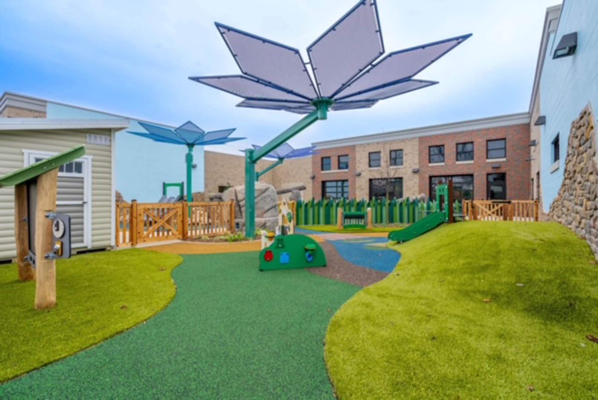 Playground Grass at United Way by ForeverLawn NEIN/INDY