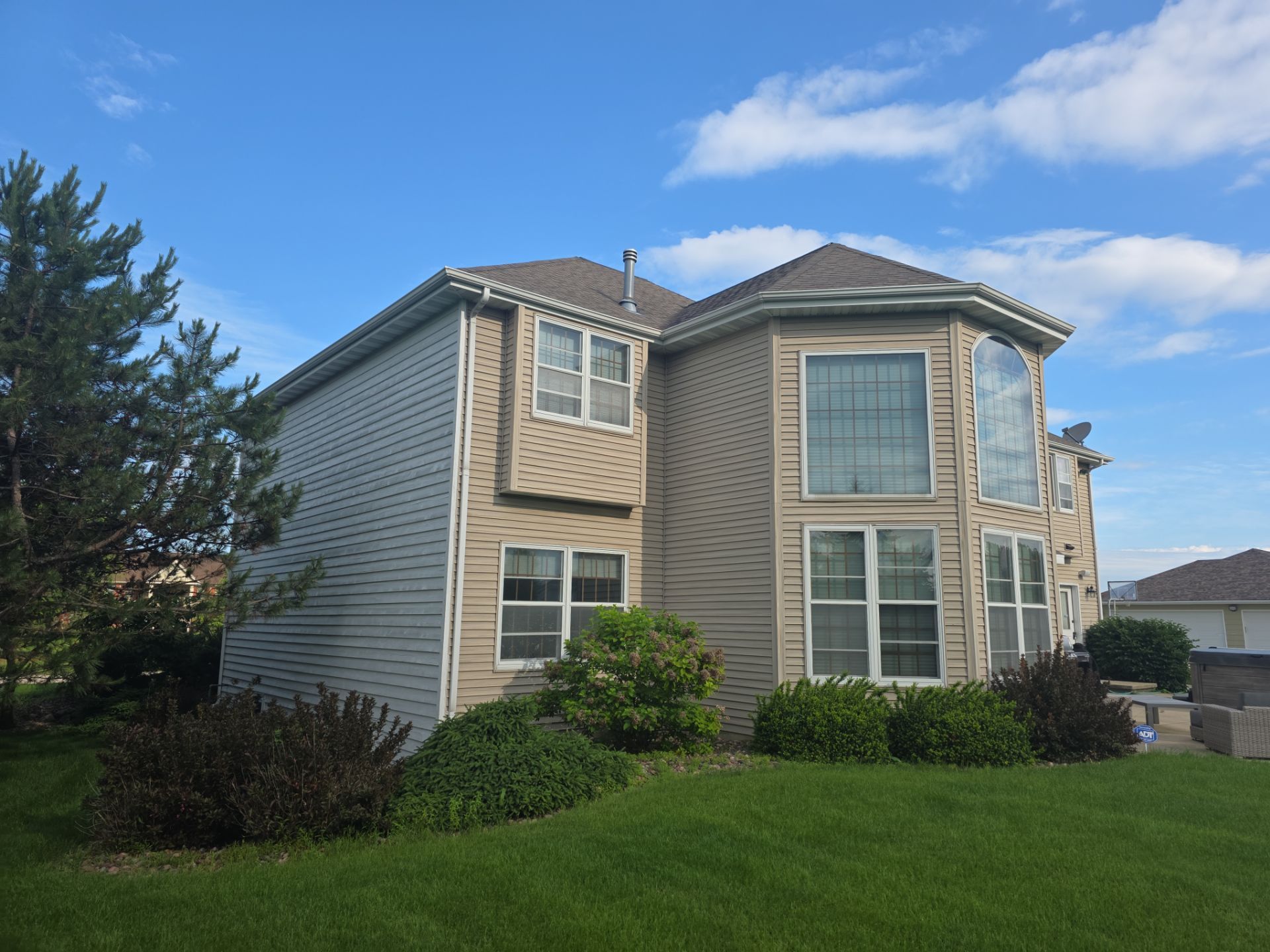  Country Club Lane Brick Home   by Gellings Roofing and Siding LLC