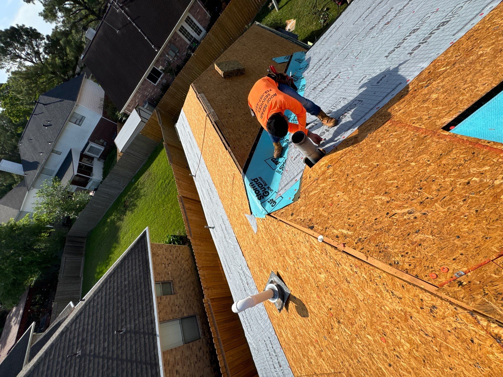 Roof Replacement Houston by Roof Repair Company