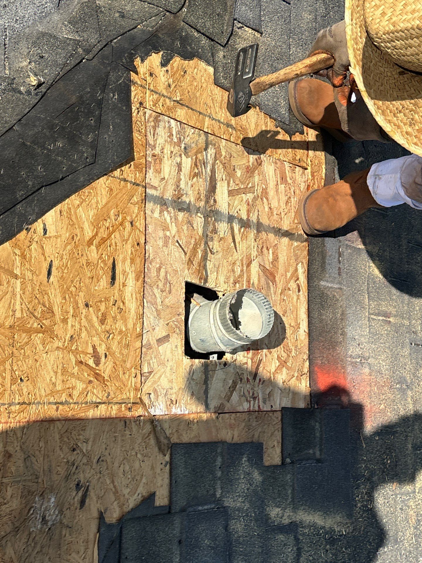 Residential Roofing Repair using Owen's Corning Duration (Lifetime) Shingles by Roof Repair Company