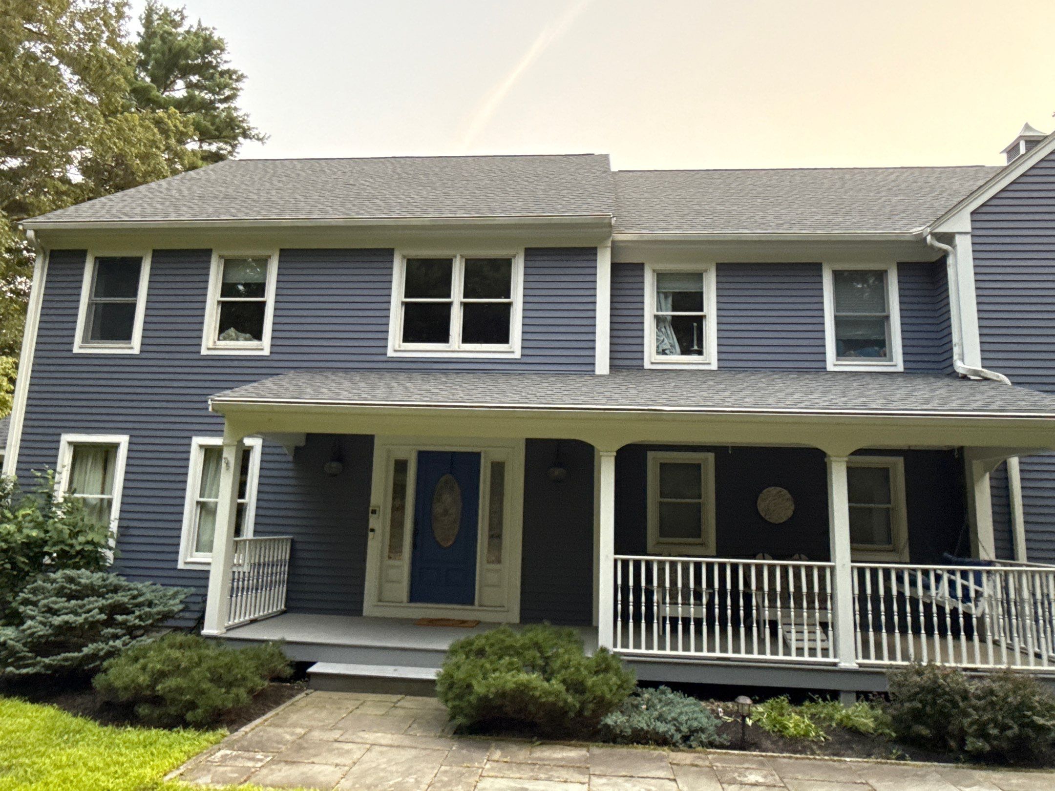 Solar-Ready Roof Replacement with GAF Pewter Gray Shingles & VELUX Skylights by Sensible Home Solutions
