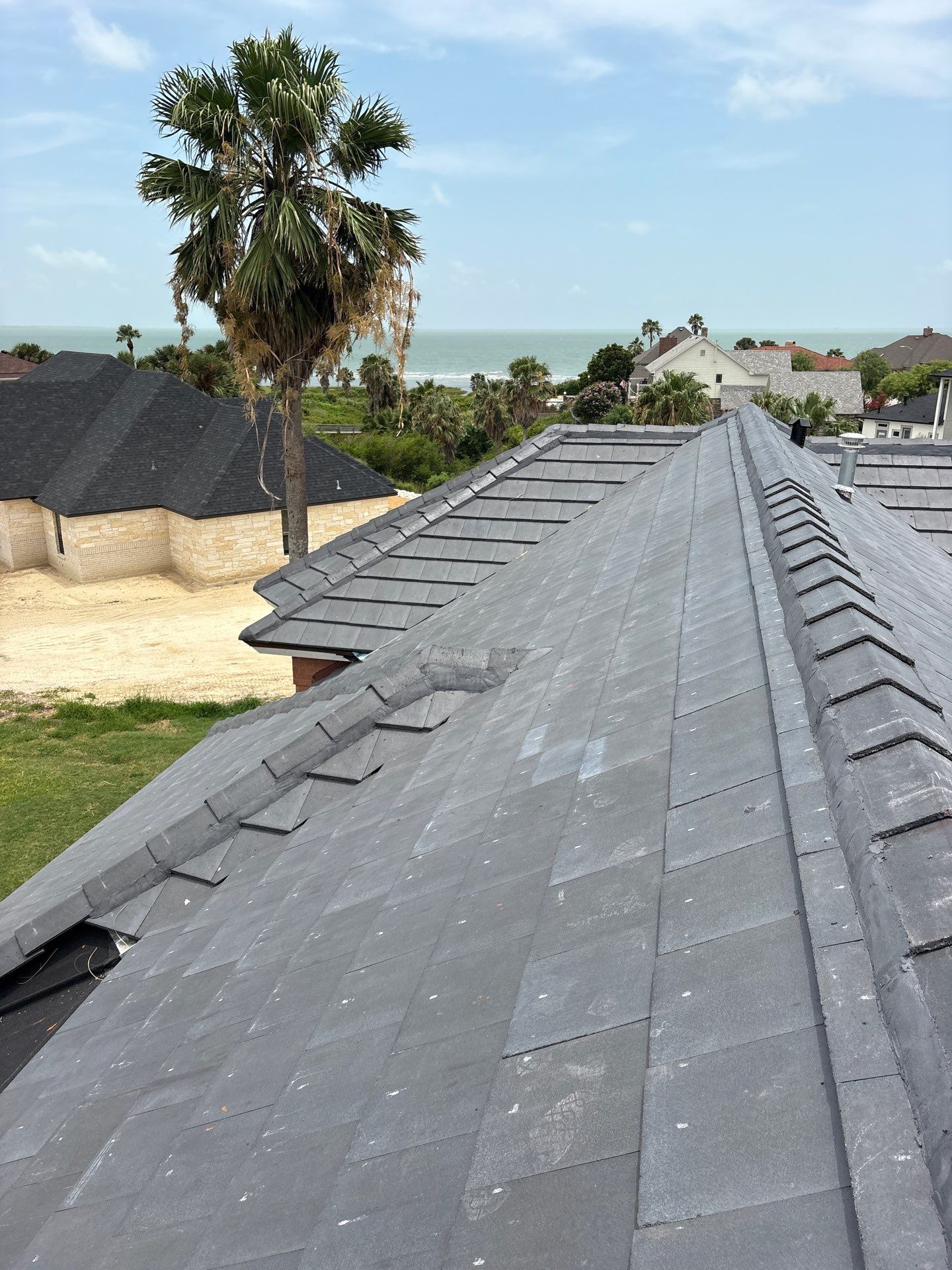 Golf-Proof Tile Roof by Bayfront Roofing and Construction