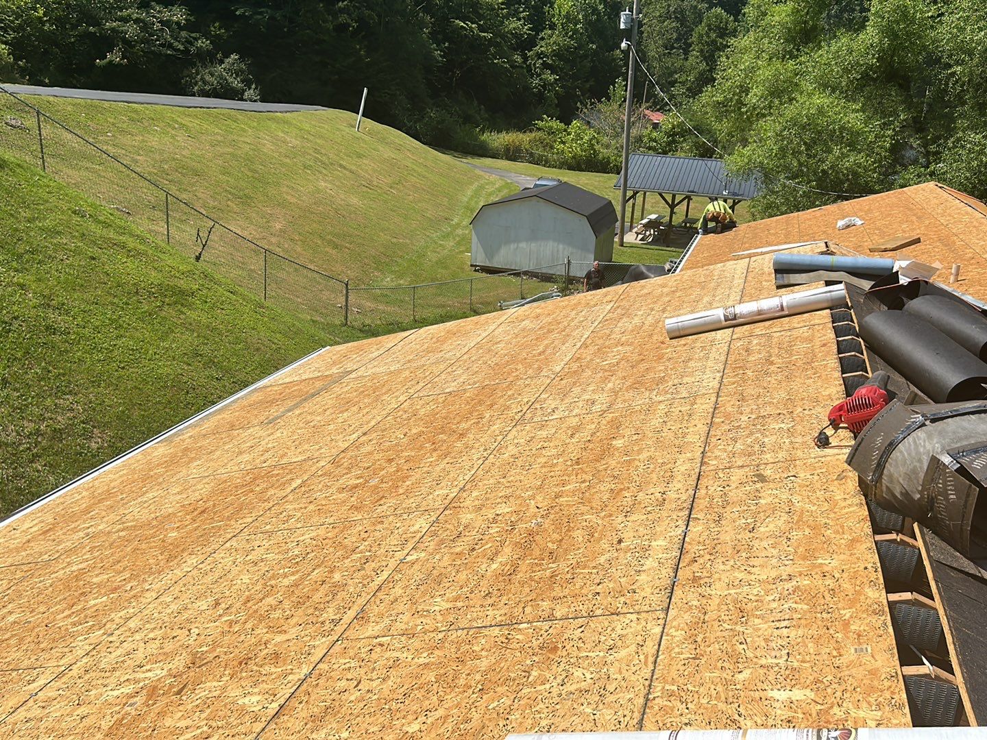 Residential Roofing Installation using Performance Shingles by Mr. Roofer