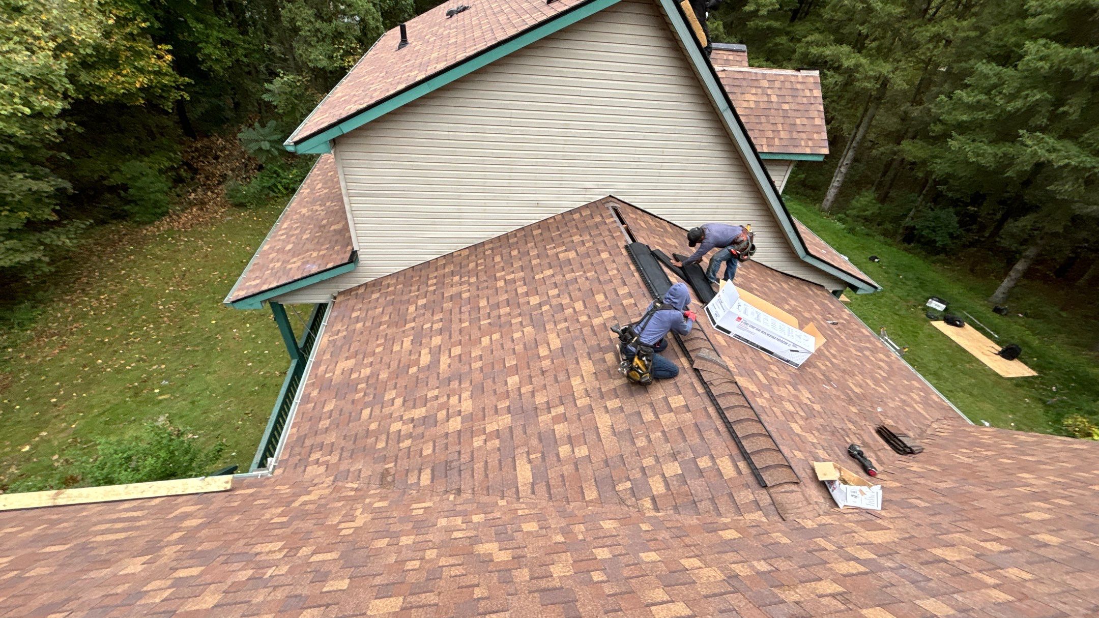 Roof Replacement using Owens Corning Duration by 180 Contractors
