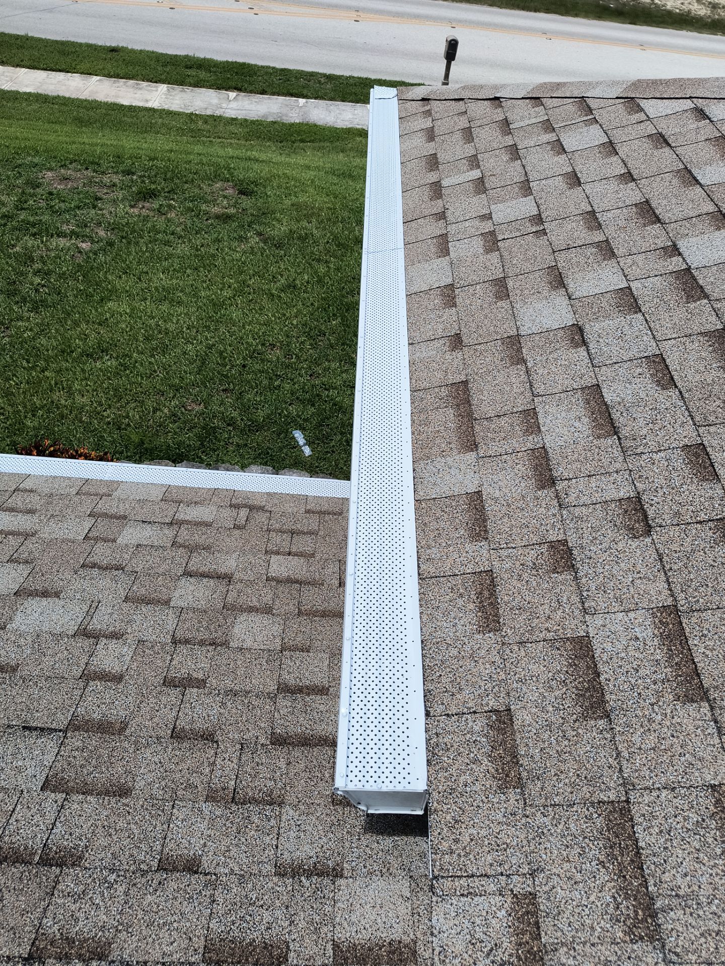 Leaf Guard System Installation in Cape Coral FL by Gutter Professors