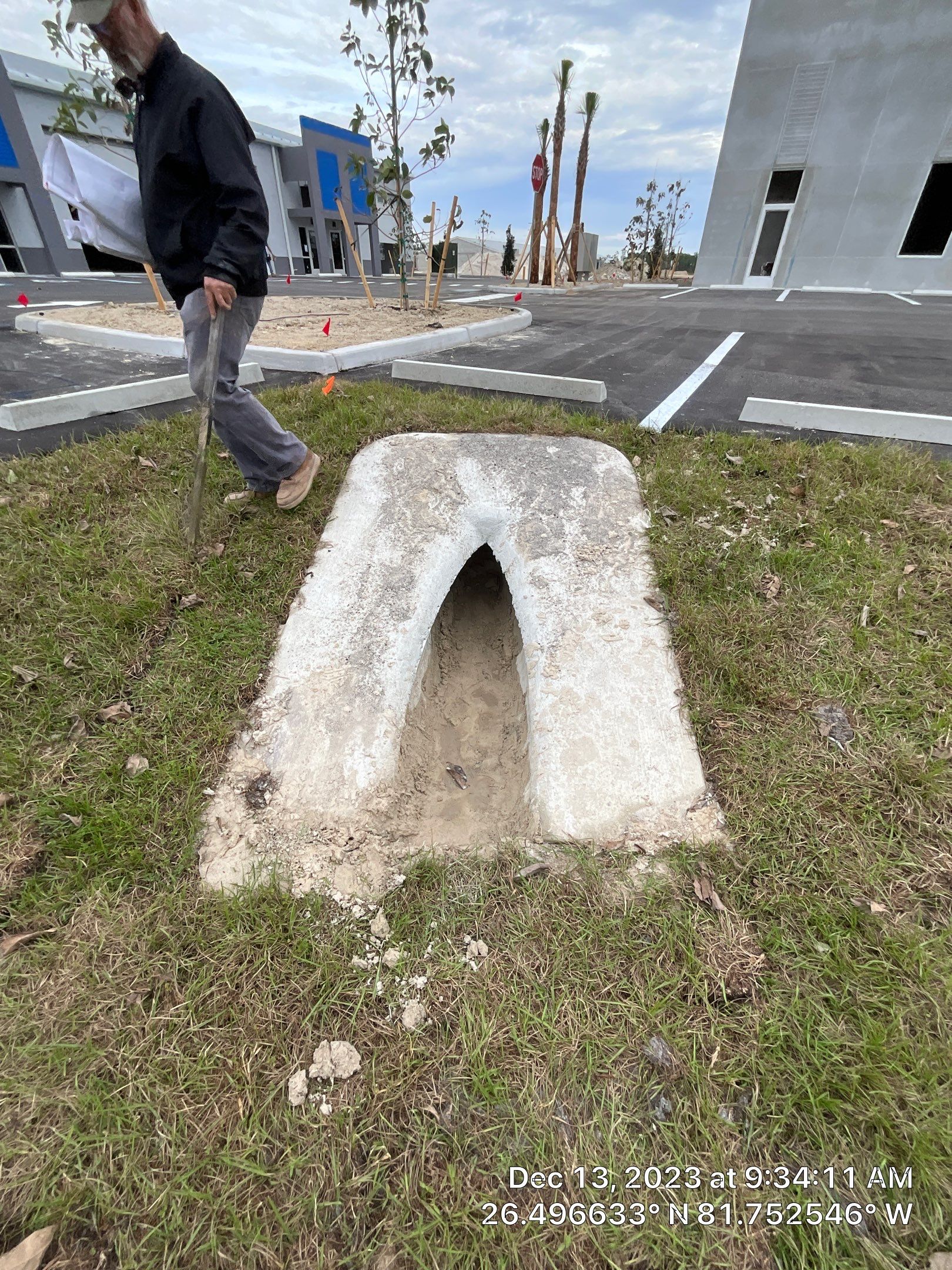 New Construction Storm Drain System Cleaning by APS Power & Water