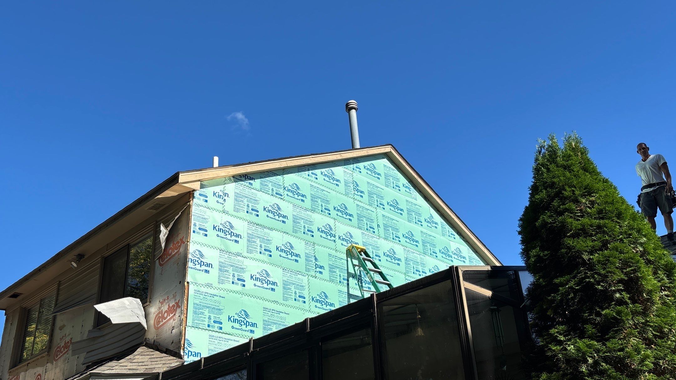 Siding Replacement using Alside D5" Flagship Brown by 180 Contractors