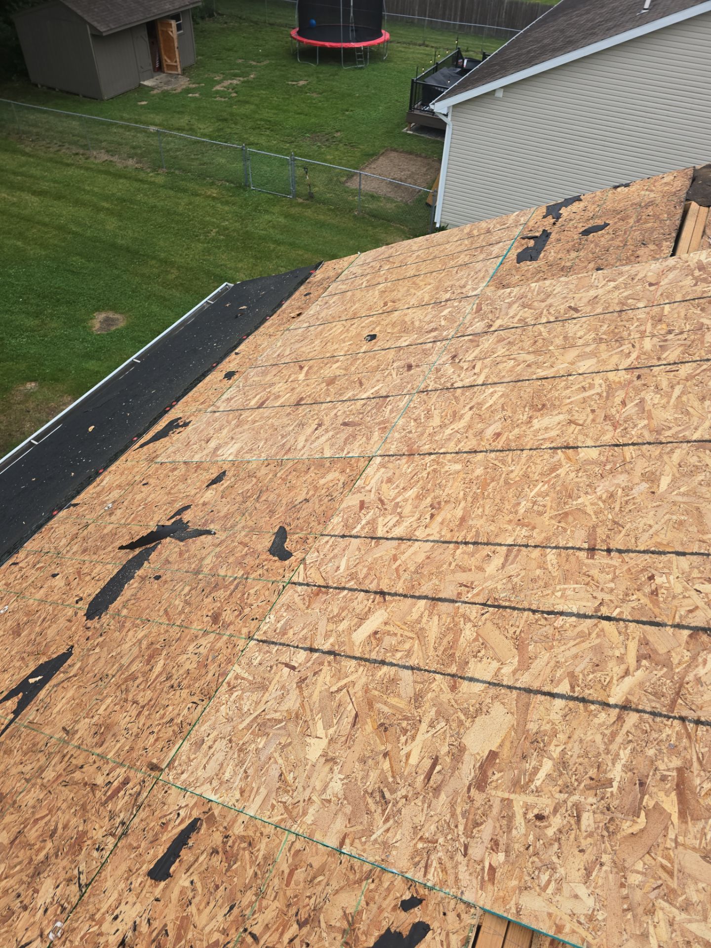 GAF Timberline HDZ Pewter Shingle Roof Replacement in Mt Orab by Empire Contractors