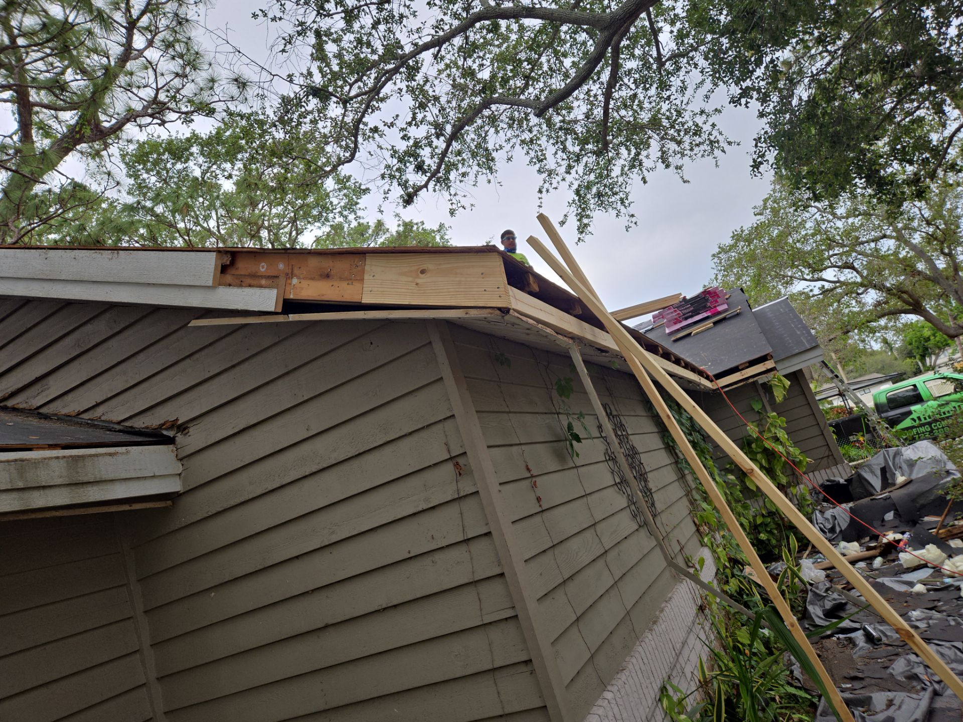 Project in Clearwater 33760 by Mitchell Roofing Company LLC 
