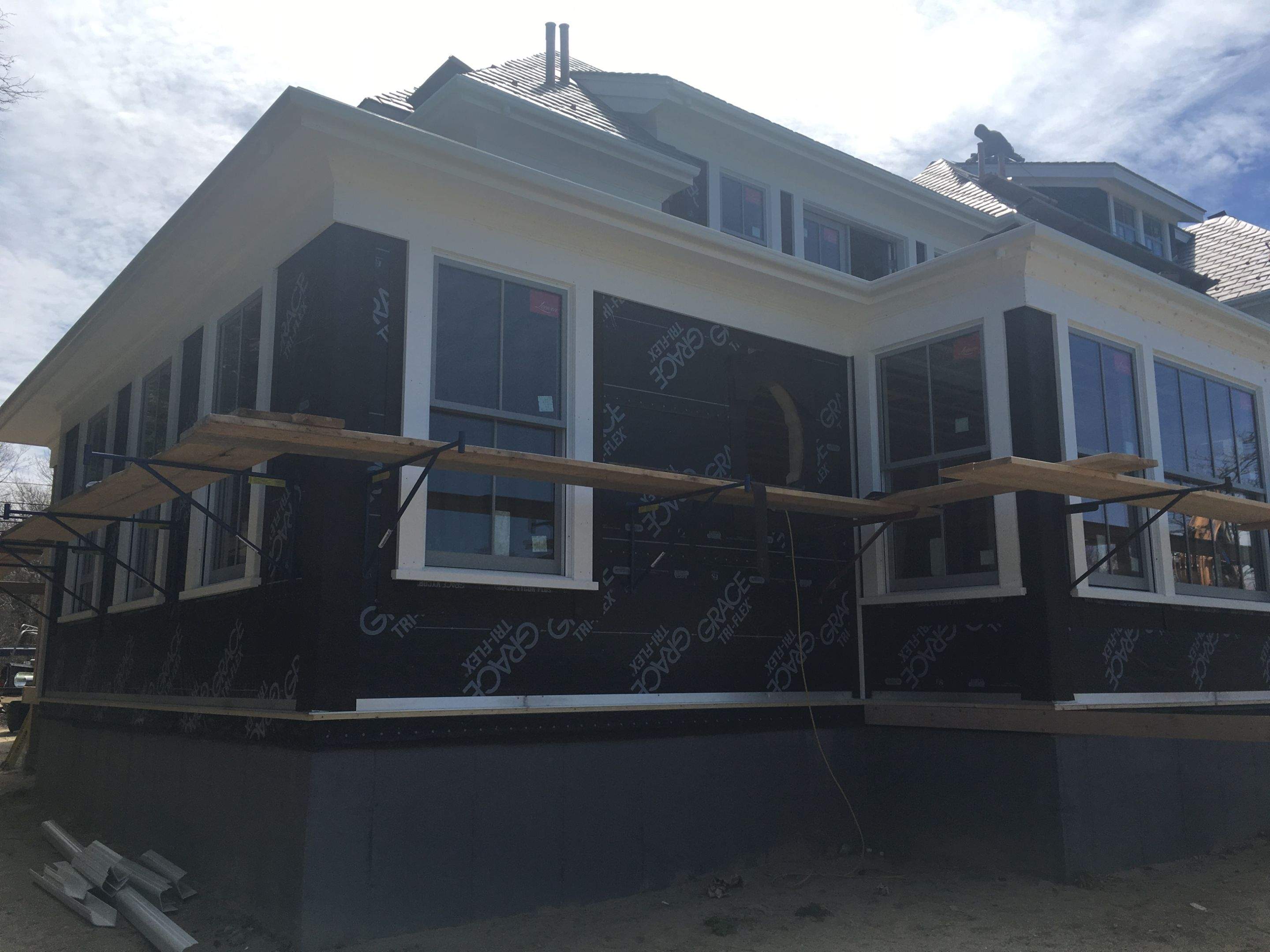 New Fiberglass Gutter System Installed in Falmouth, MA by Gutter Pro by Gutter Pro Enterprises