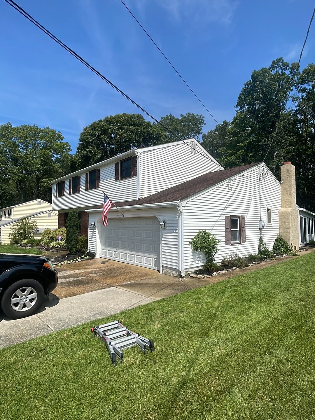 Fire Place Wash & House Wash by SJ Exterior