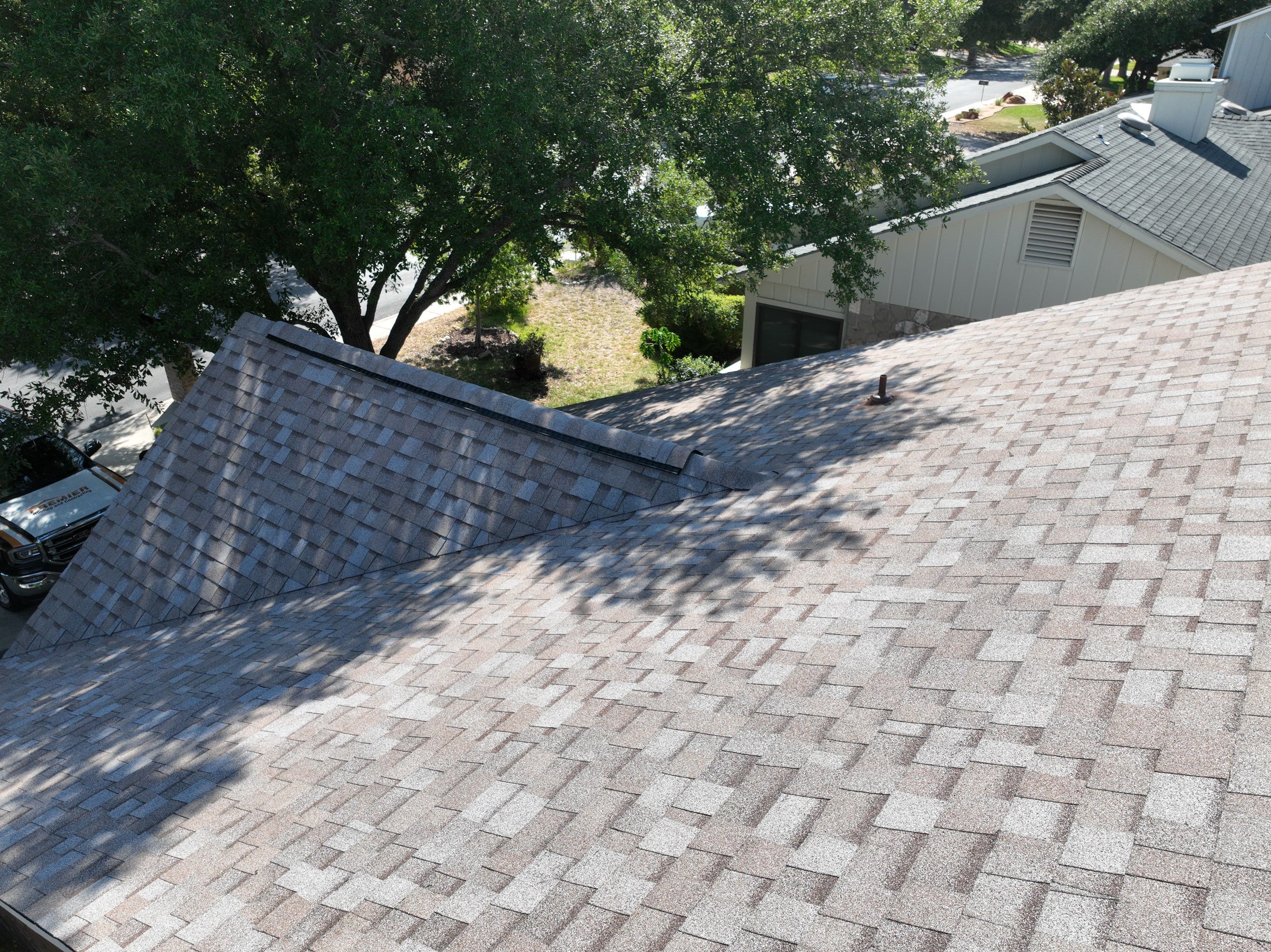 Residential Roof Replacement using Owens Corning 30 year Architectural Shingles by Premier Roofing and Contracting