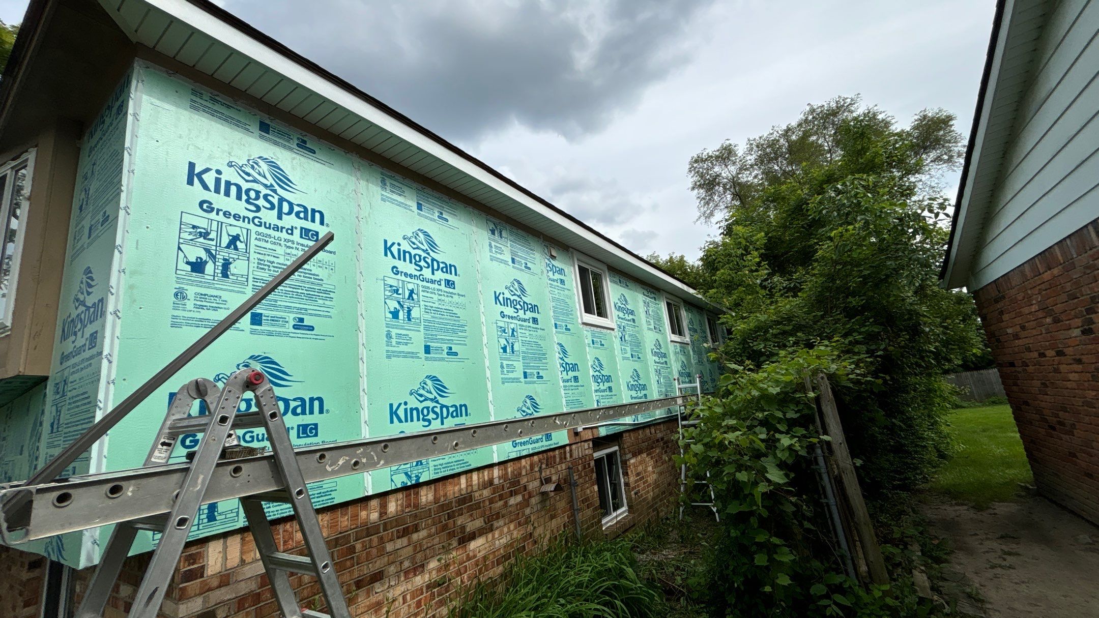 Siding Replacement using Alside 7" B&B by 180 Contractors