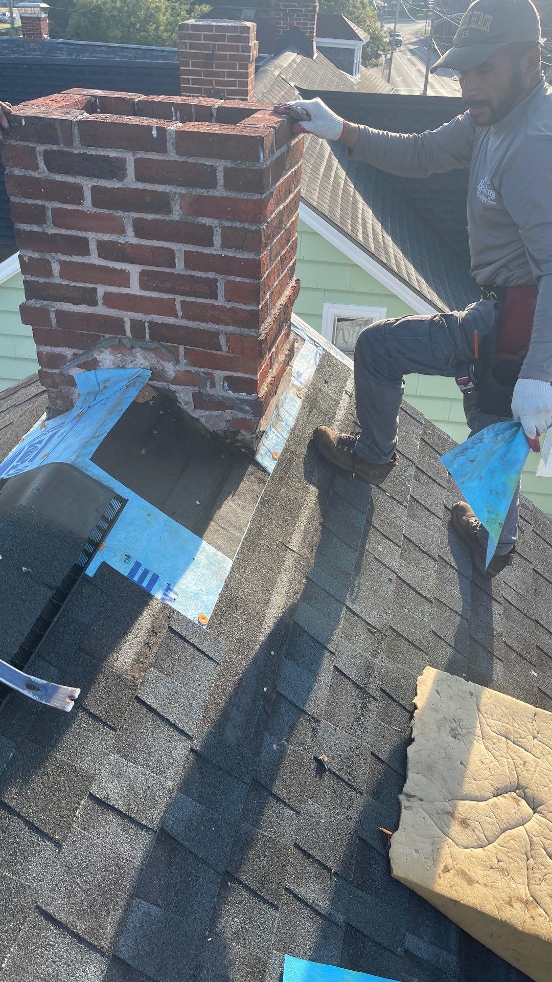 Chimney Flashing Replacement in Hanover, PA by Bealing Roofing & Exteriors