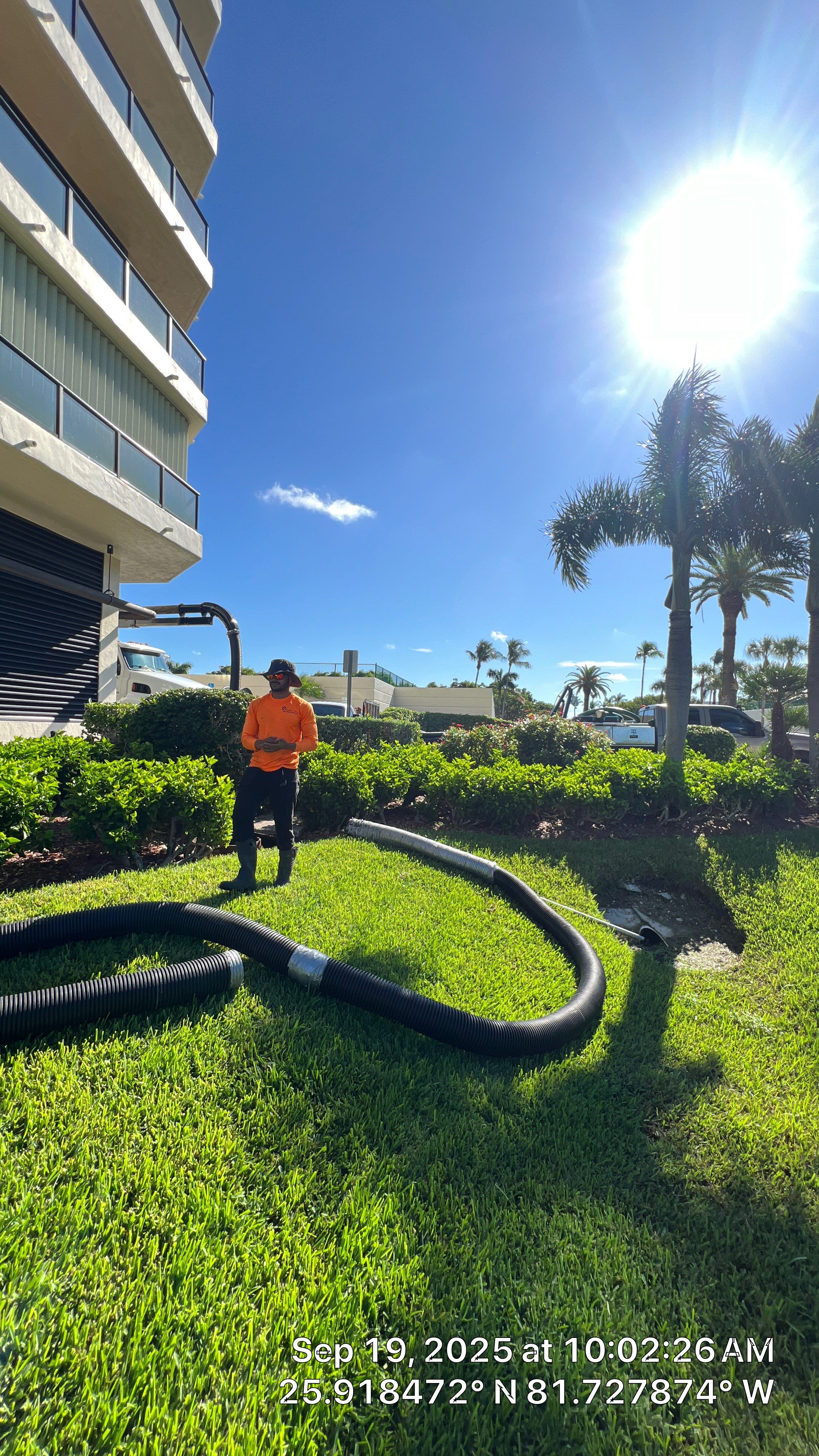 Condo Storm Water System Cleaning and Maintenance by APS Power & Water