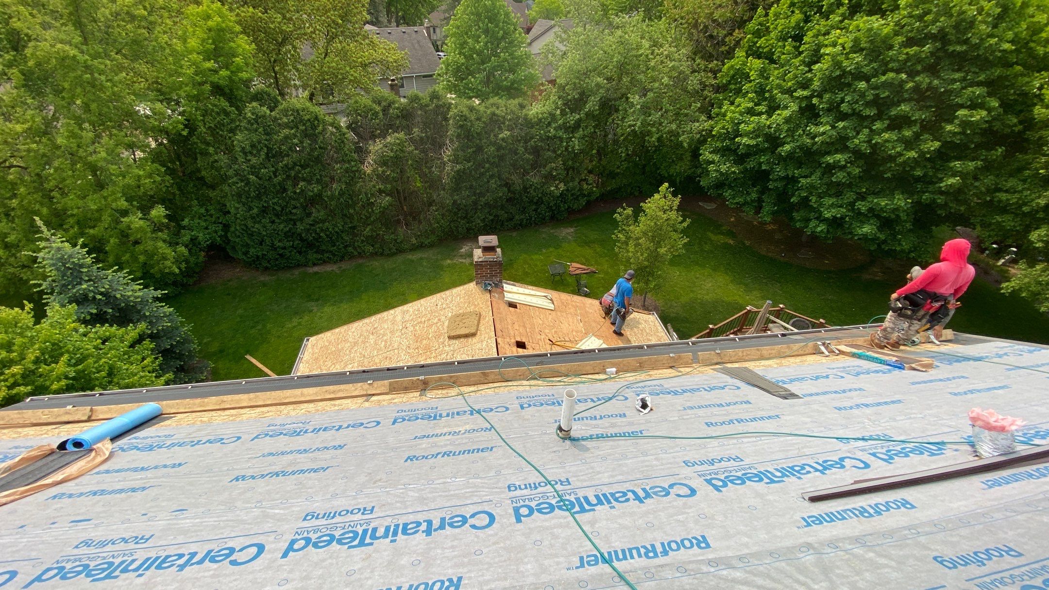 Roof Replacement using CertainTeed Landmark by 180 Contractors