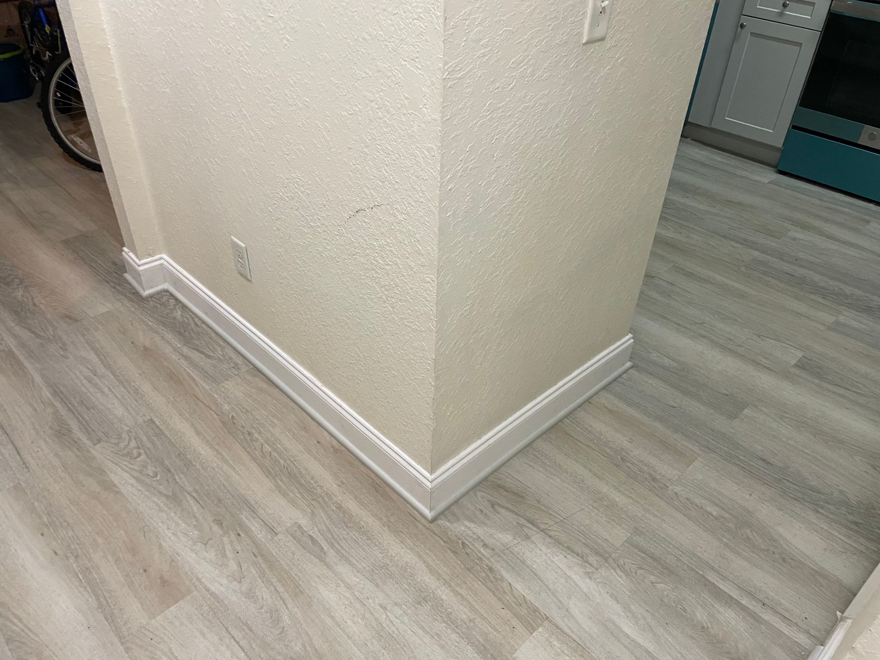 Home Remodel using LVP Flooring and Cabinets by HandyMangum