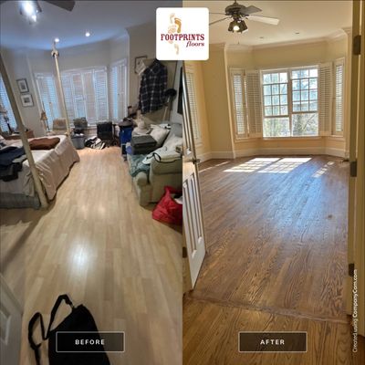 No More carpet in the bedroom