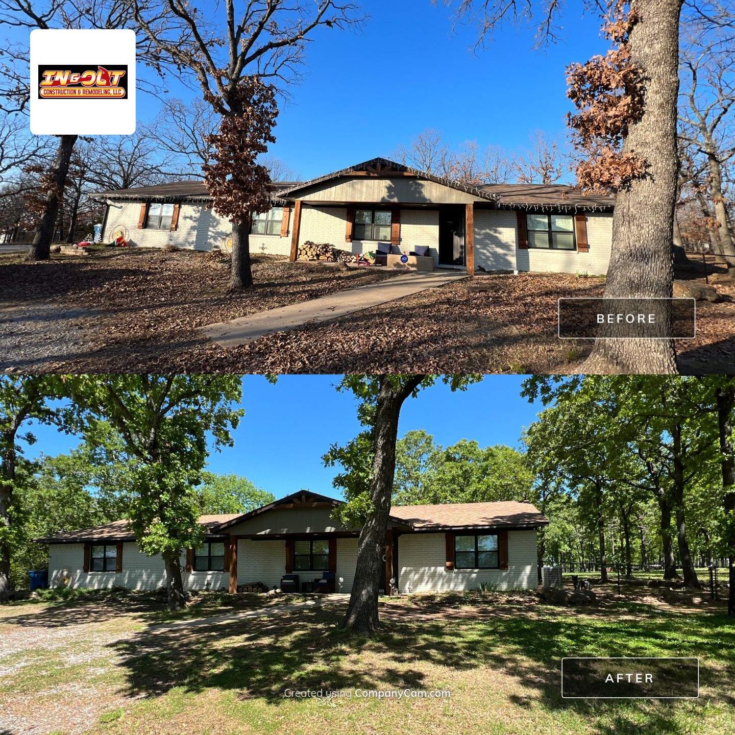 Storm damage? Give us a call!! by In & Out Construction & Remodeling, LLC