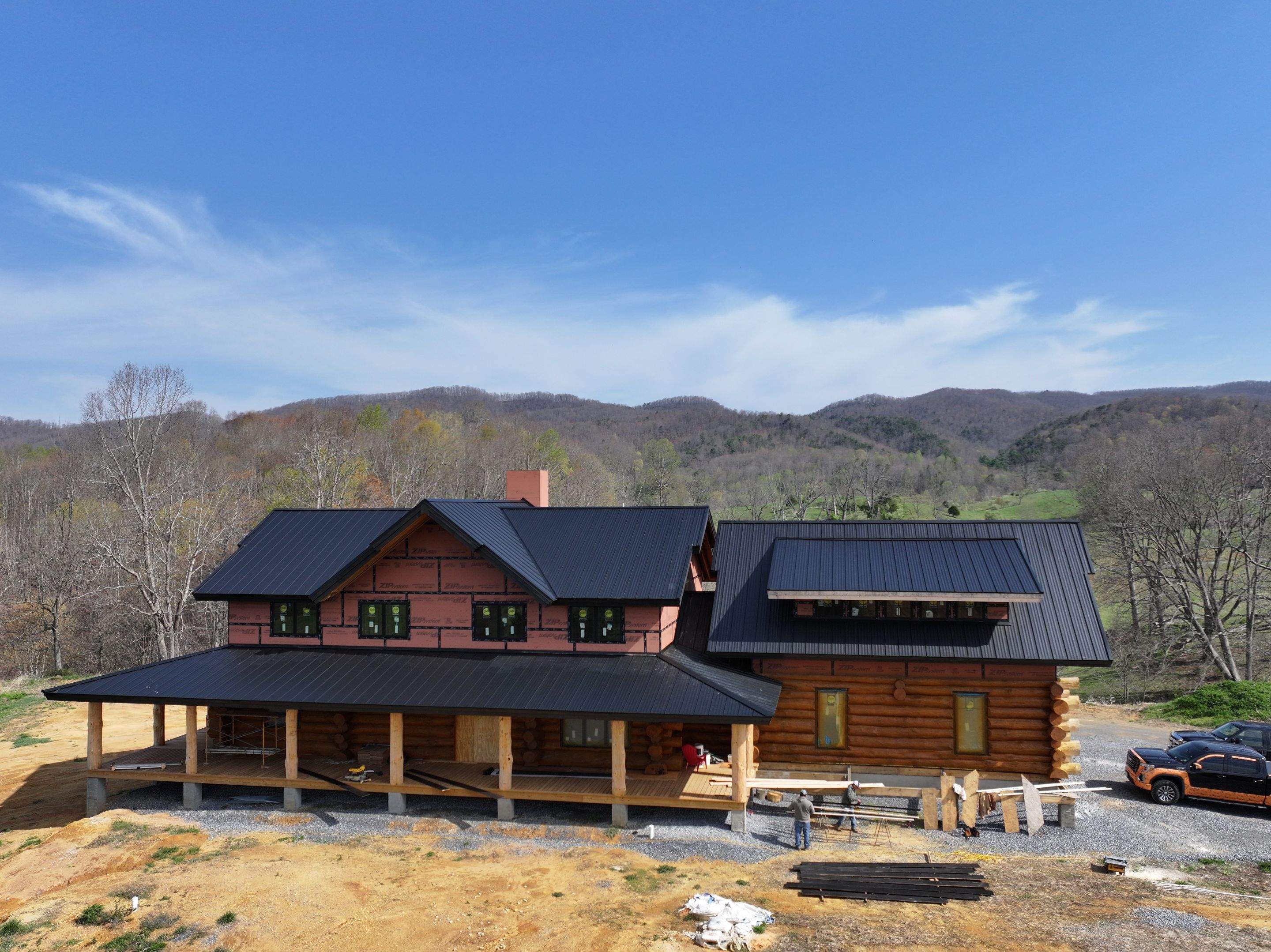Black Frost Standing Seam by Omnia Roofing