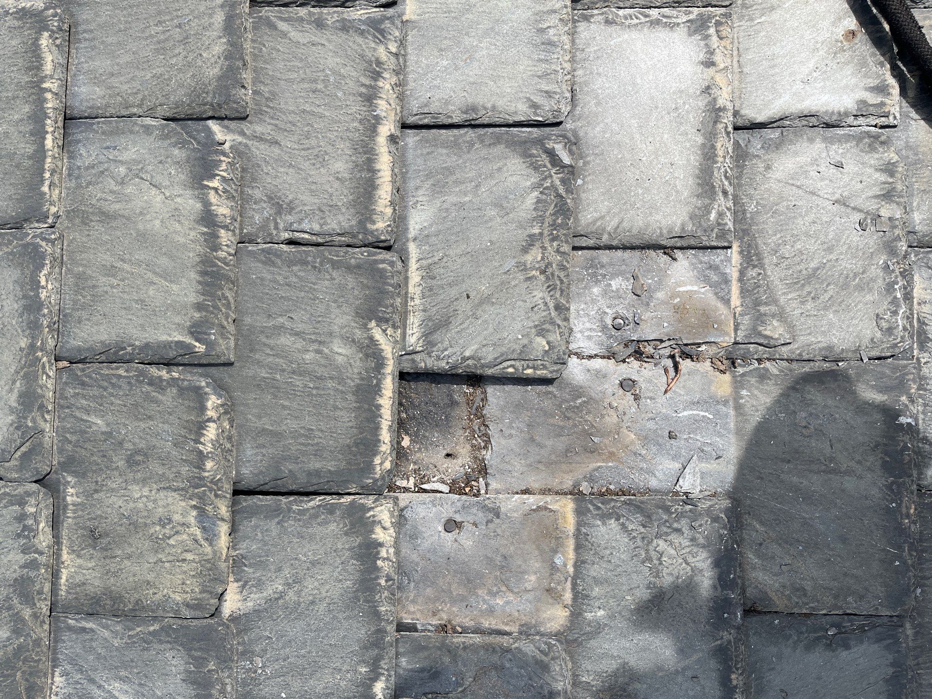 Arlington: Buckingham Slate and Carlisle Syntec TPO Roof by RM Banning, Inc.