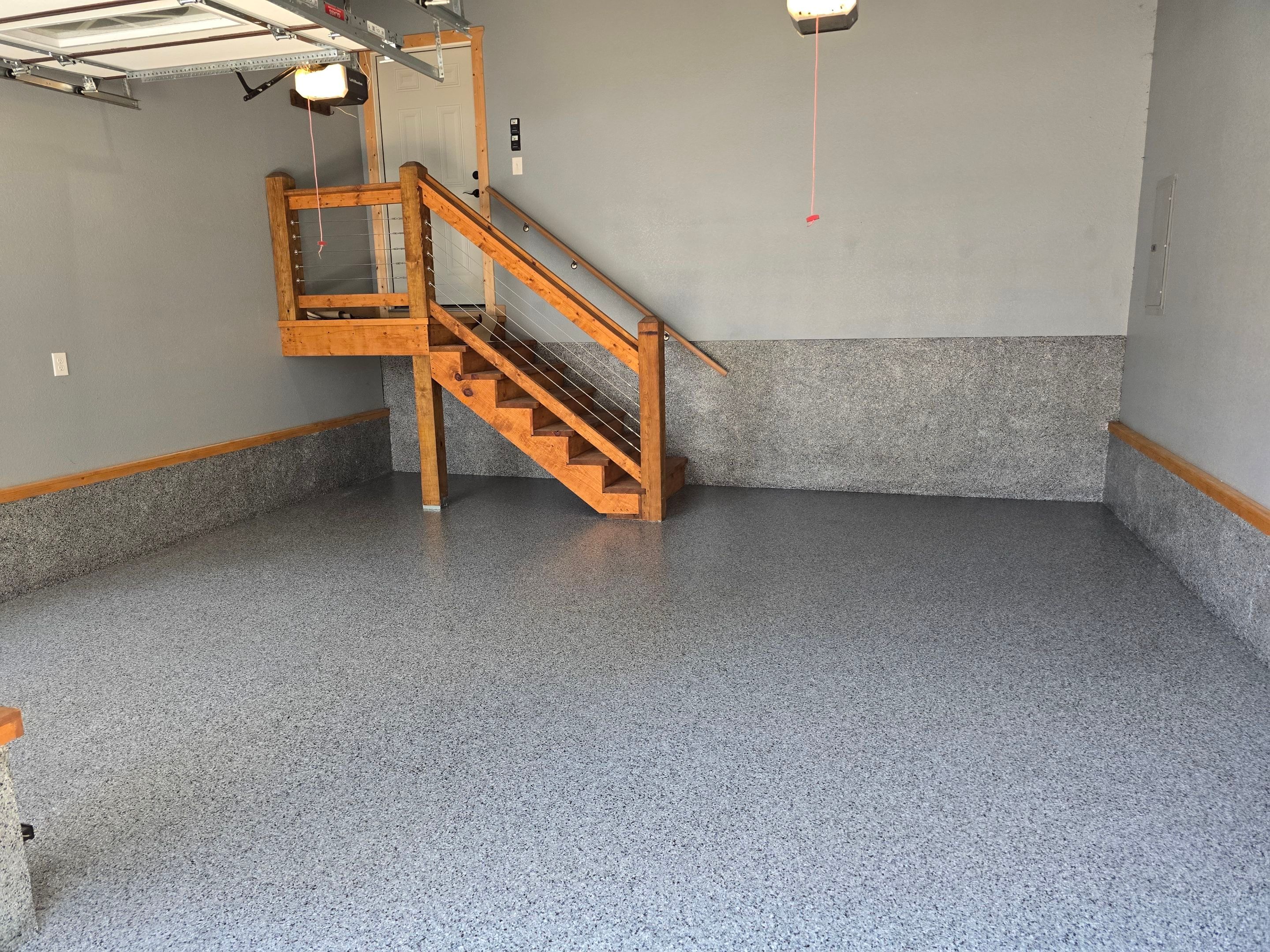 Garage using Nightfall by Elite Floor Solutions