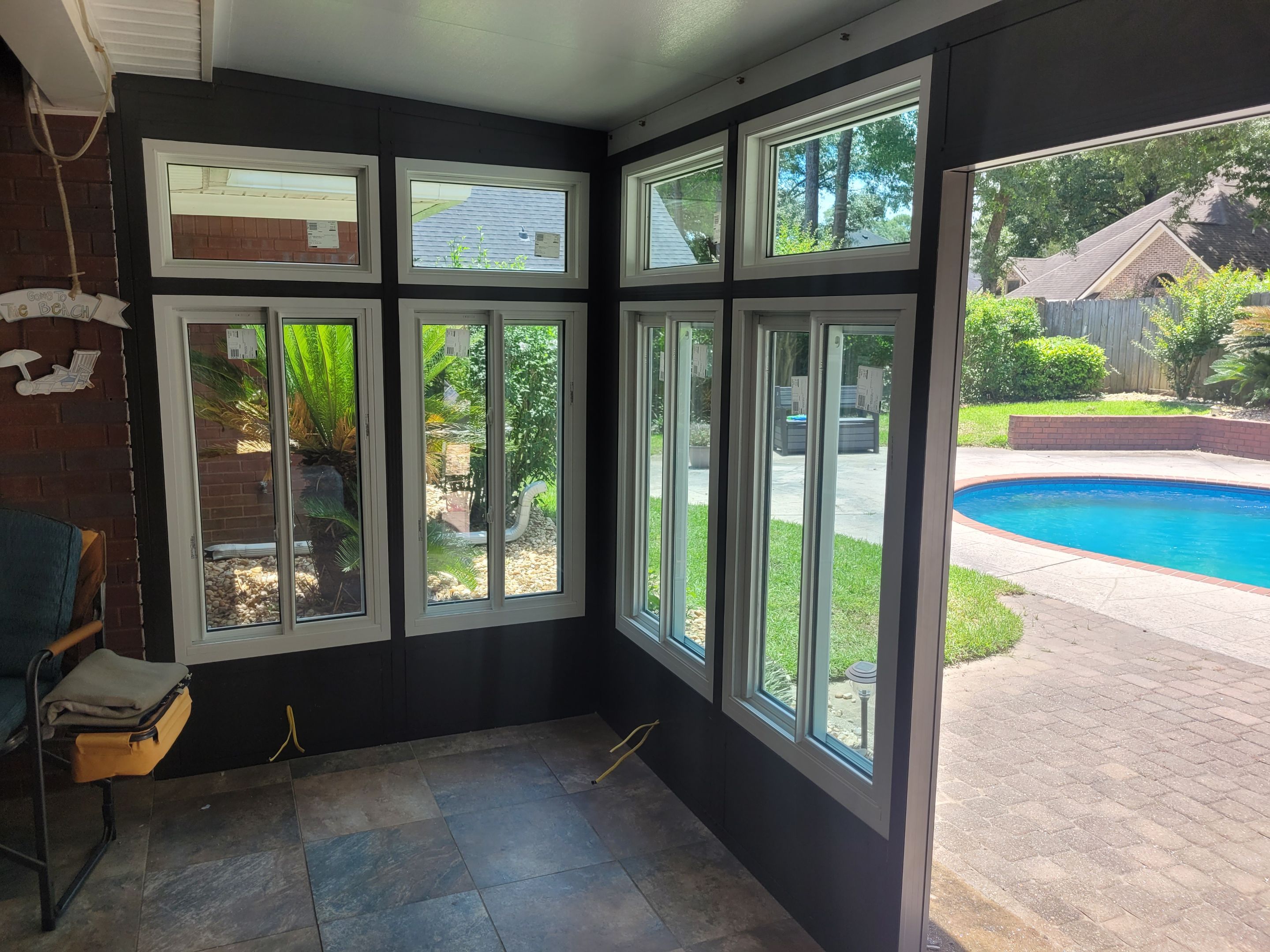 Screen Room to Glass Room Transformation by Titan Sunrooms