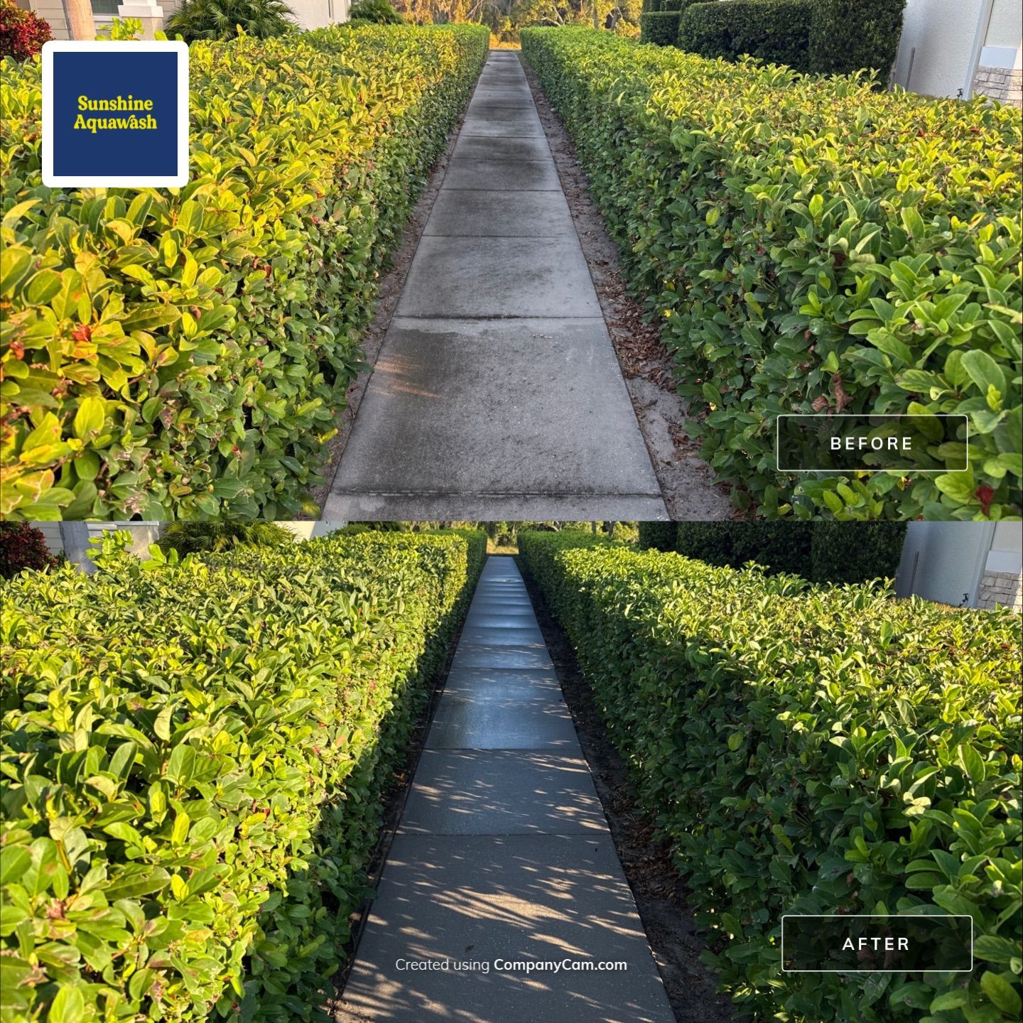 HOA Community Cleaning in River Wind | Sidewalk & Curb Pressure Washing in Bradenton, FL by Sunshine AquaWash