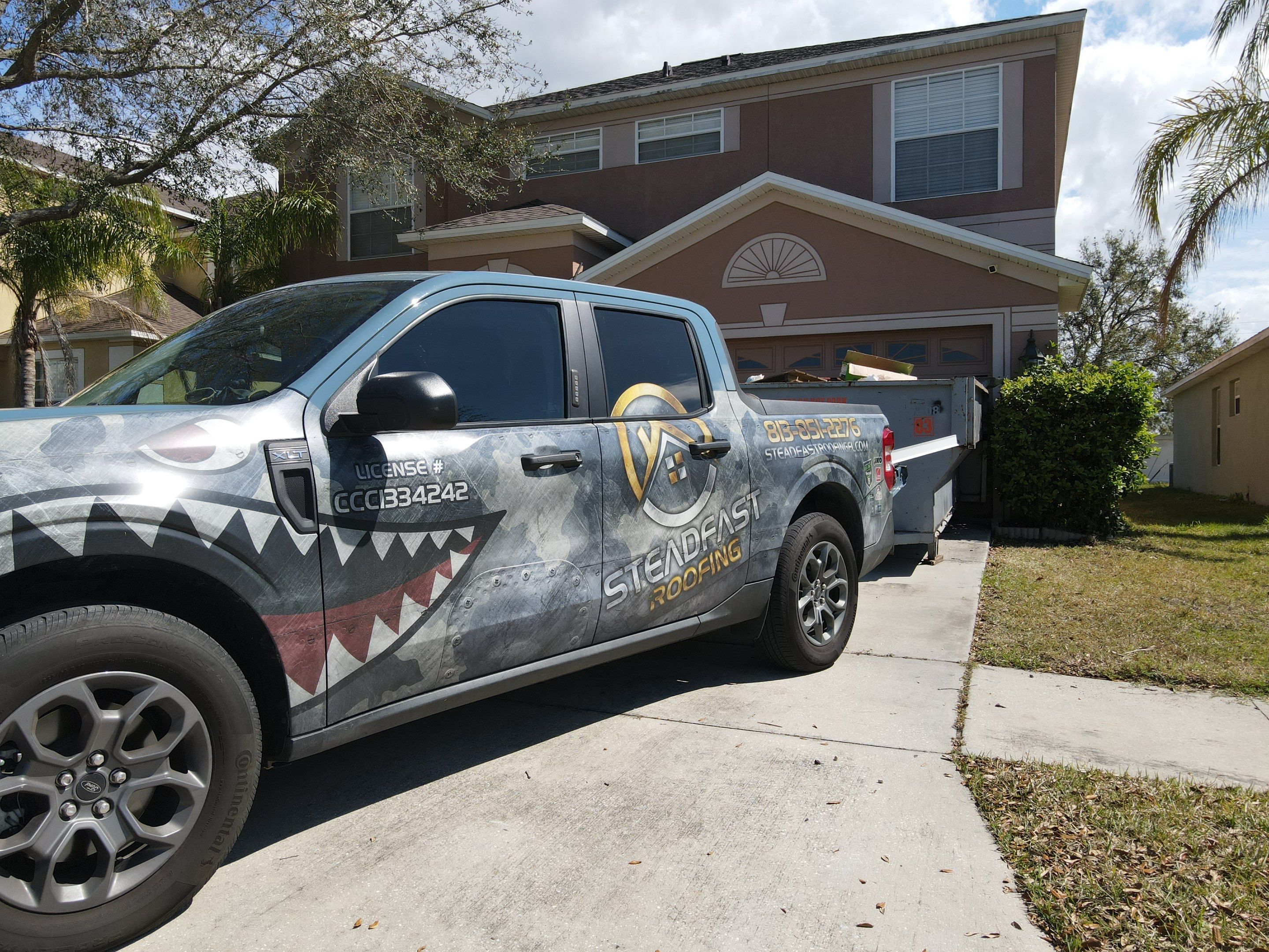 Roof Replacement in Riverview FL. by Steadfast Roofing